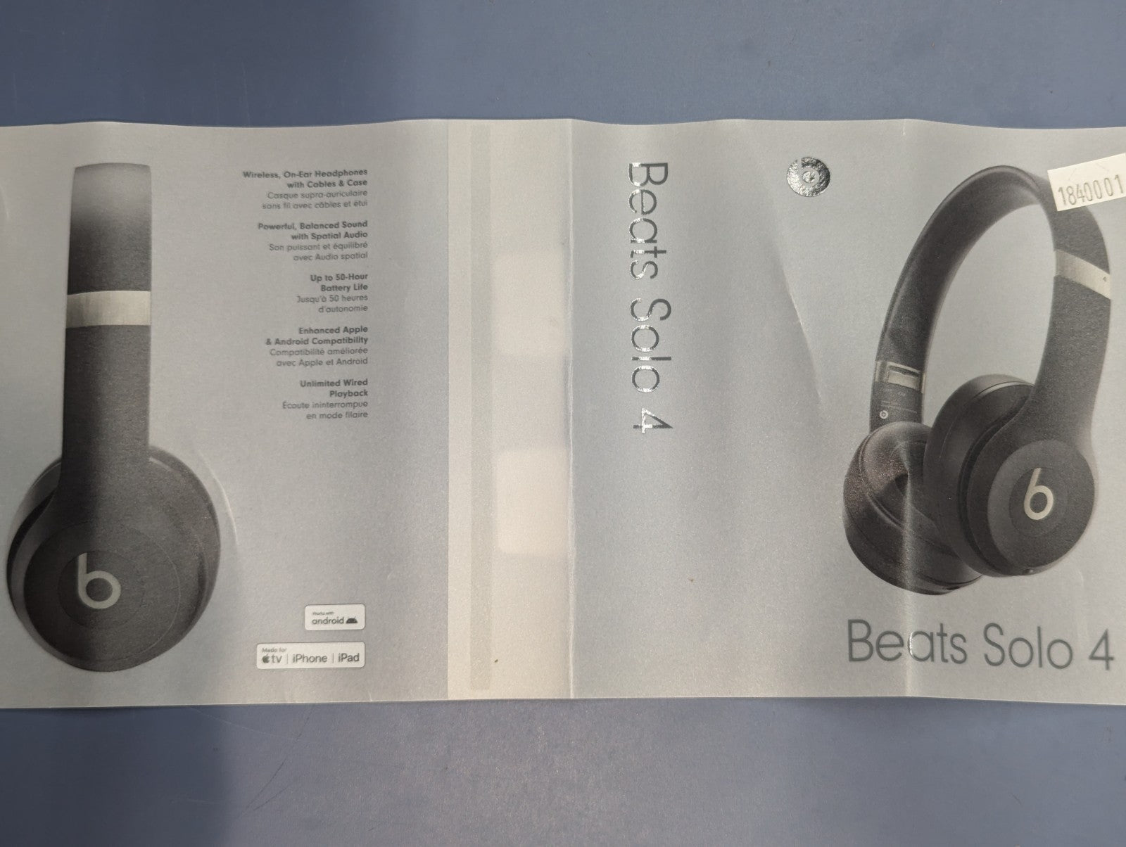 Beats Solo 4 - Wireless Bluetooth On-Ear Headphones, Apple & Android, 7C