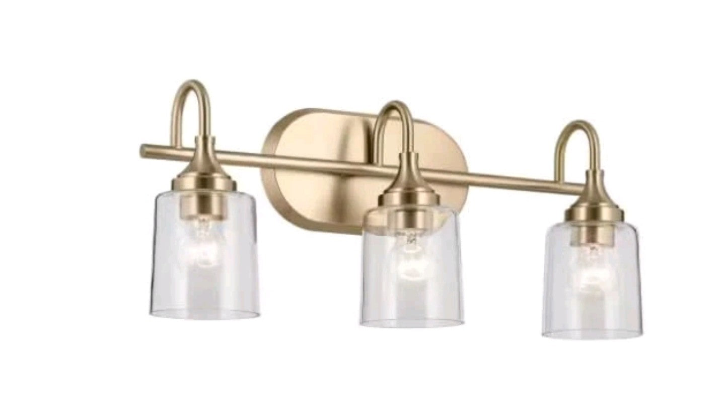 Erta 3-Light Vanity Champagne Bronze 