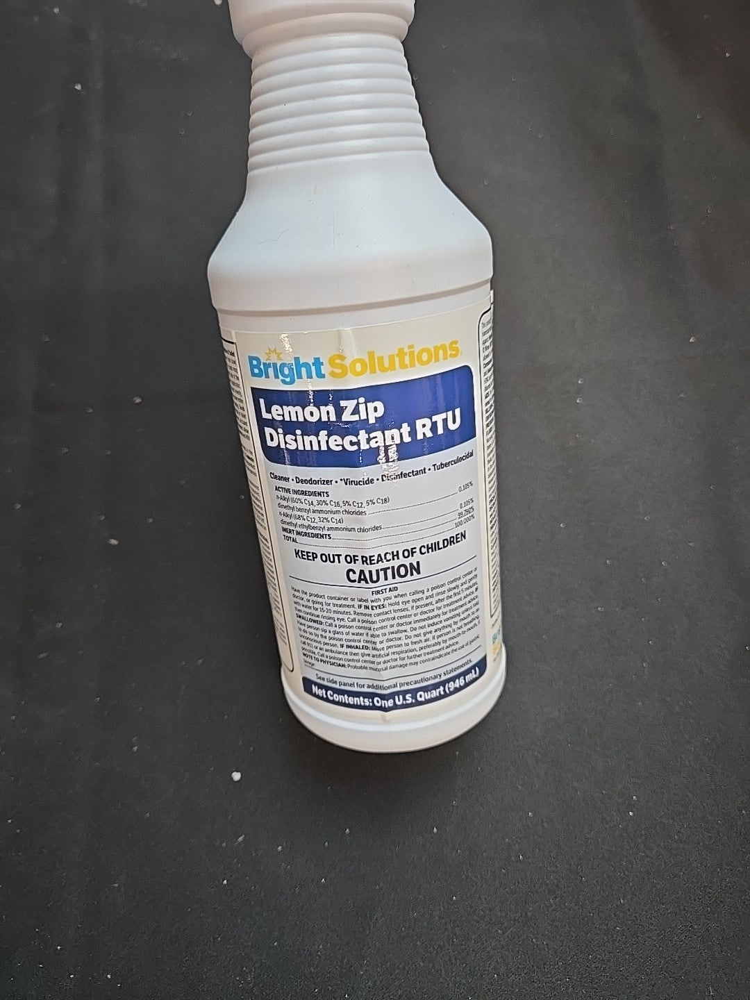 Bright Solutions Lemon Zip Disinfectant RTU