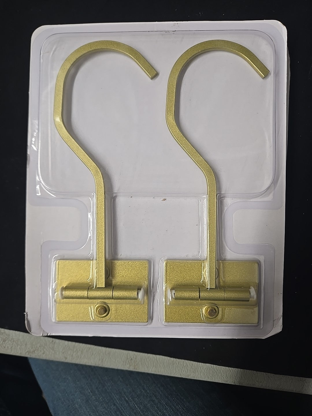 2-Pack Self Adhesive Banana Hook, Metal Banana Hanger Hook,Under Cabinet Hook 3A