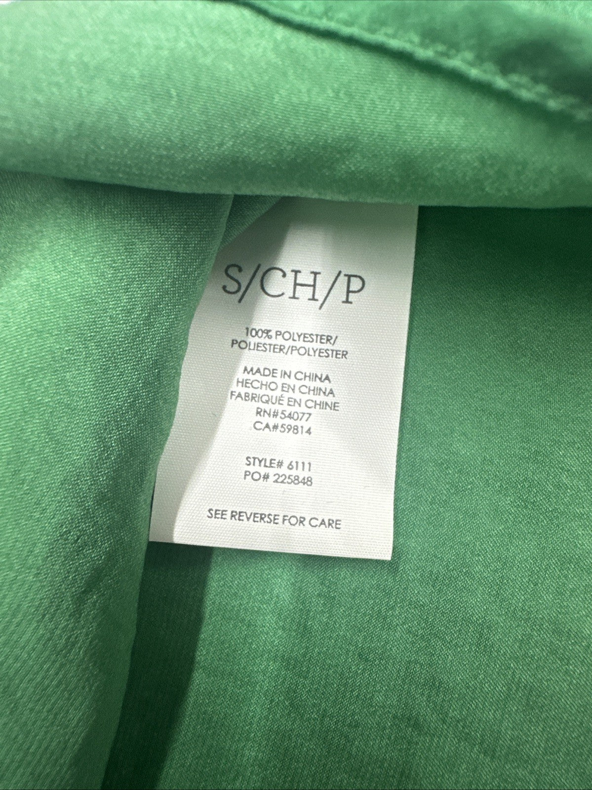 CAbi Park Racerback 6111 Green Ruffle Back Womens Size S Camisole Colorful