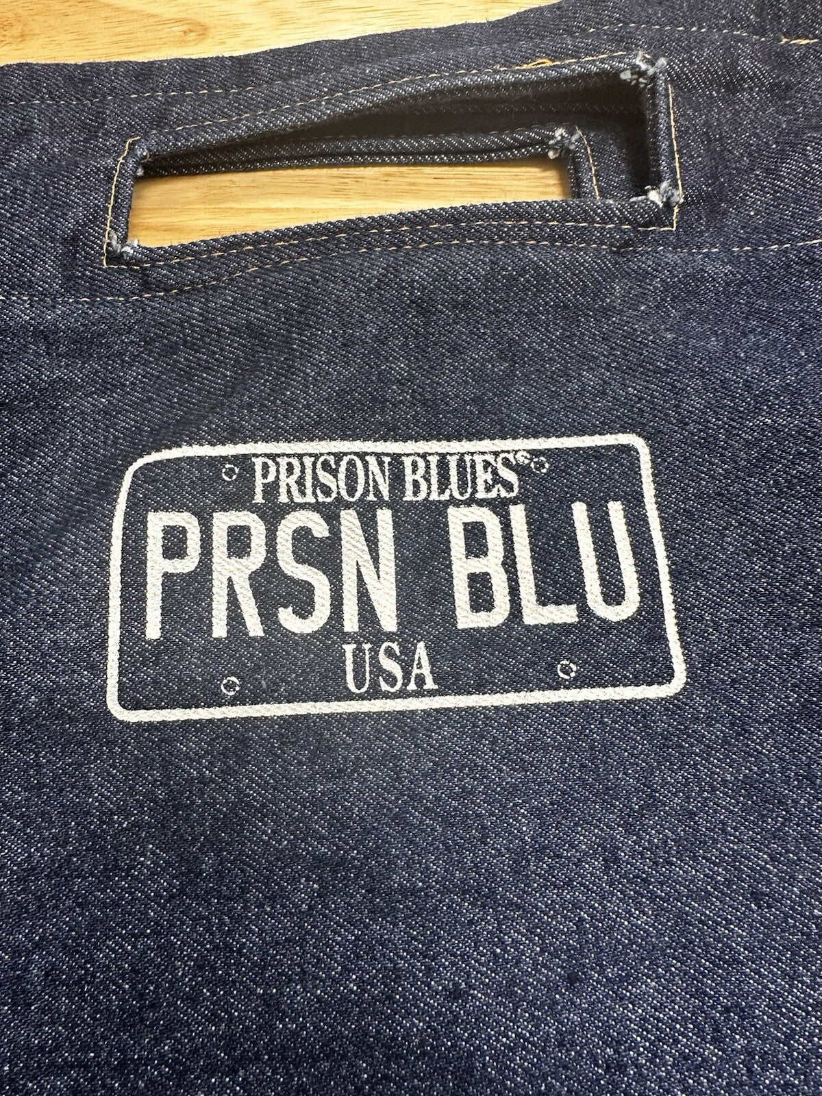 Prison Blues Tote Bag Jean USA