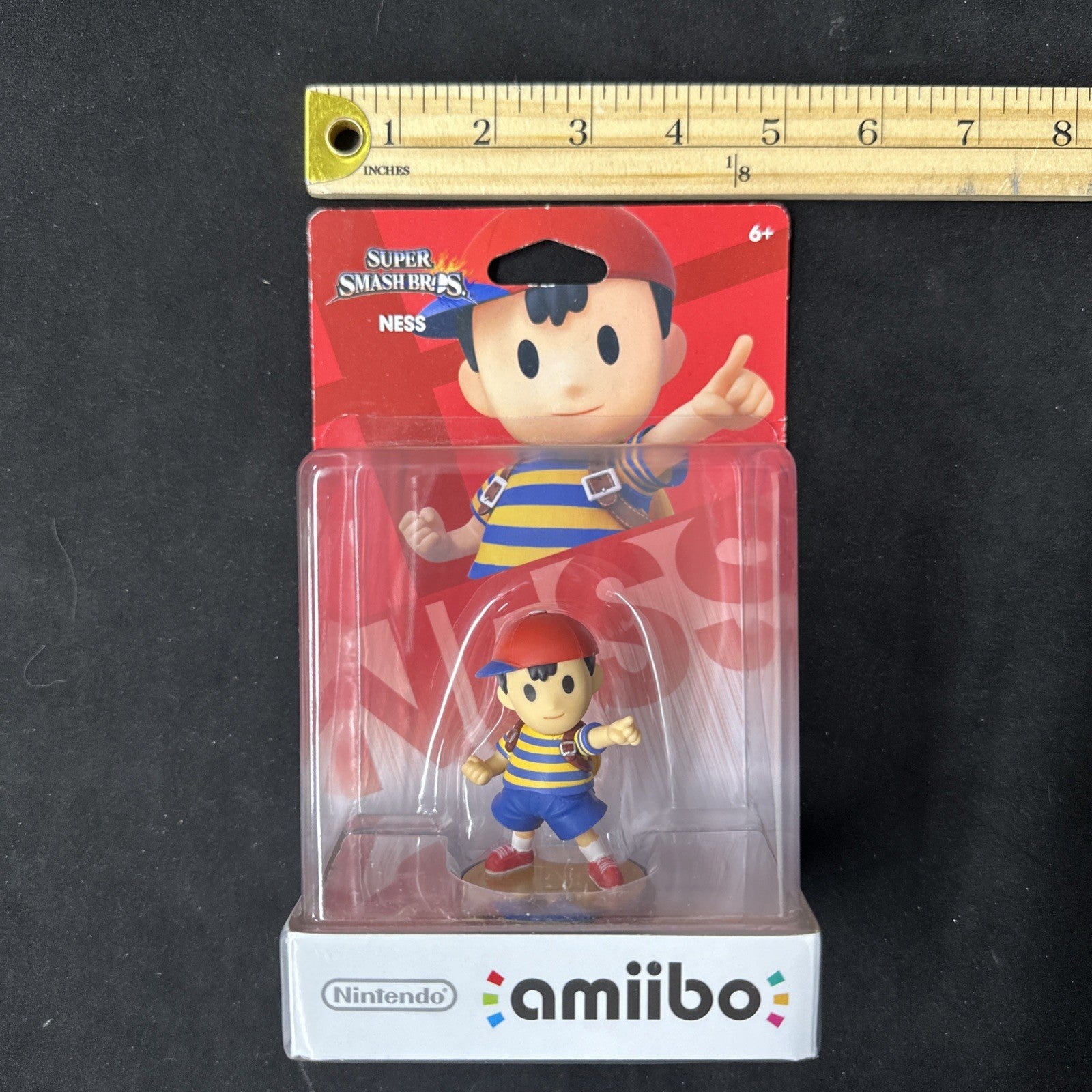Nintendo amiibo Super Smash Bros Series Ness Character Figure 6c