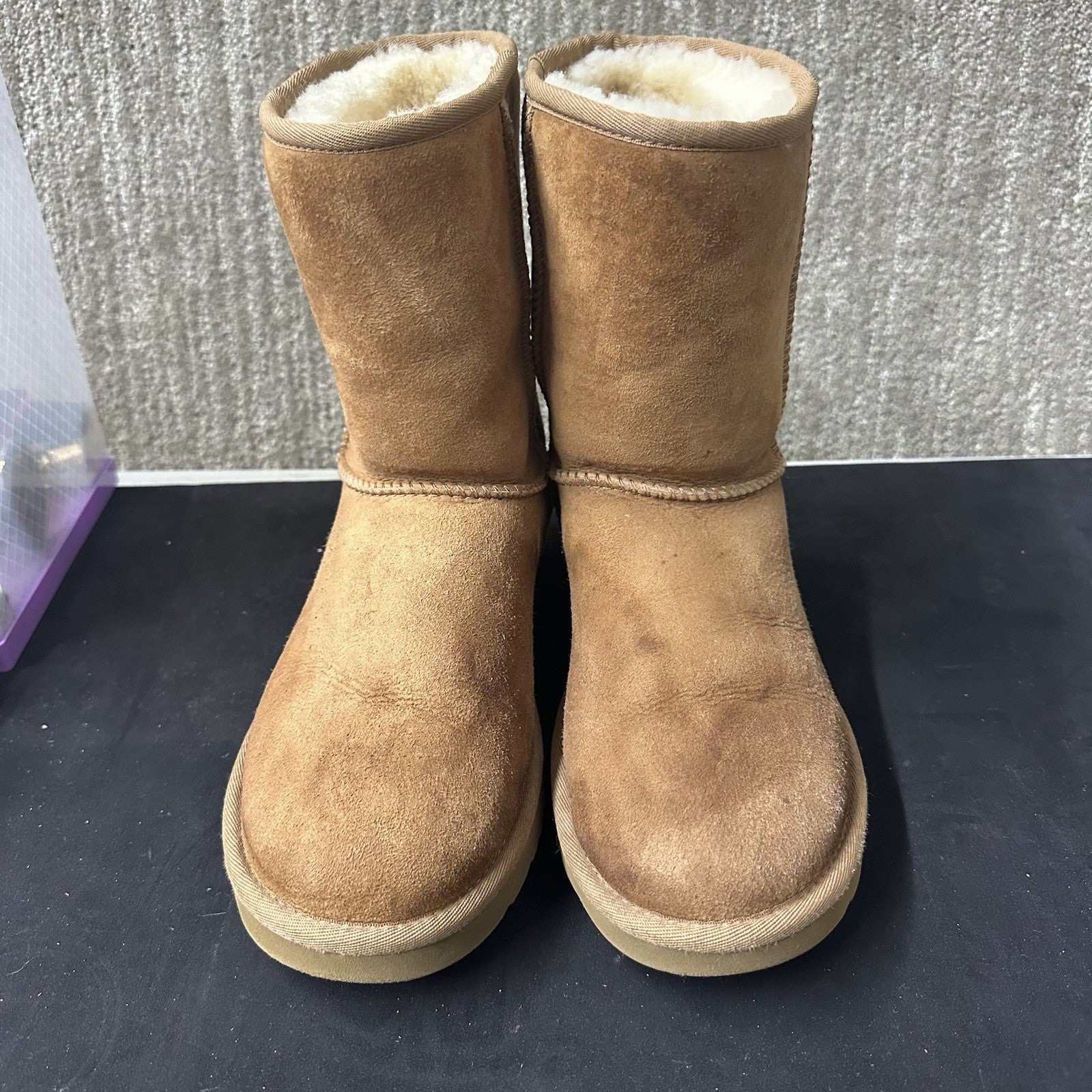 UGG 1016223 Classic Short II Brown Tan Boot for Women 4A