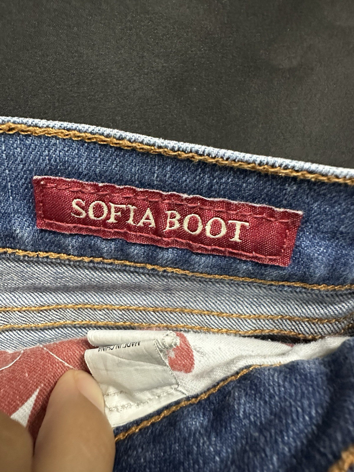 LUCKY BRAND SOFIA BOOT ANKLE JEANS SIZE 12/31 Ankle (0007)