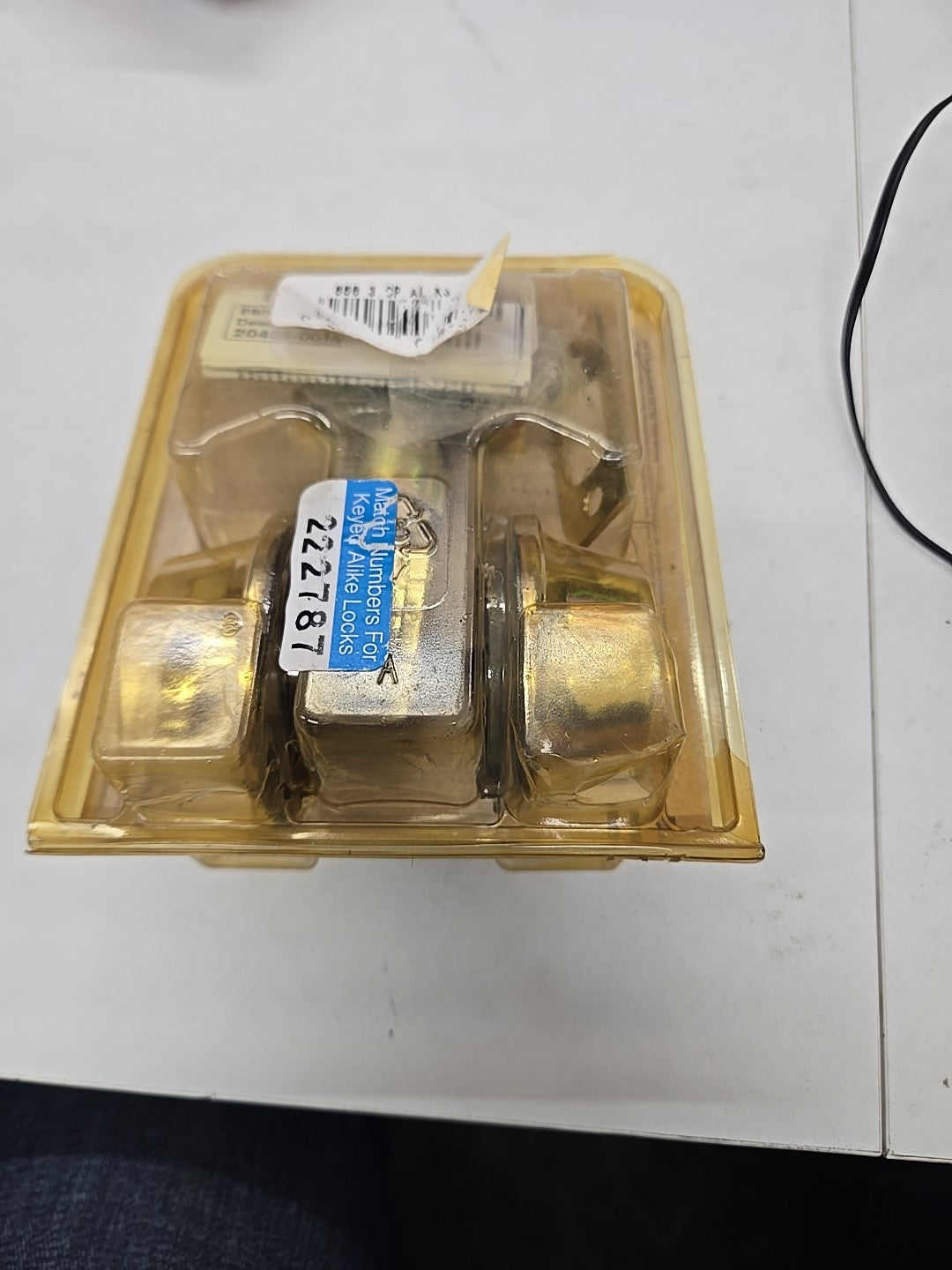 Deadbolt, Kwikset single cylinder,  #660 & 665 8B