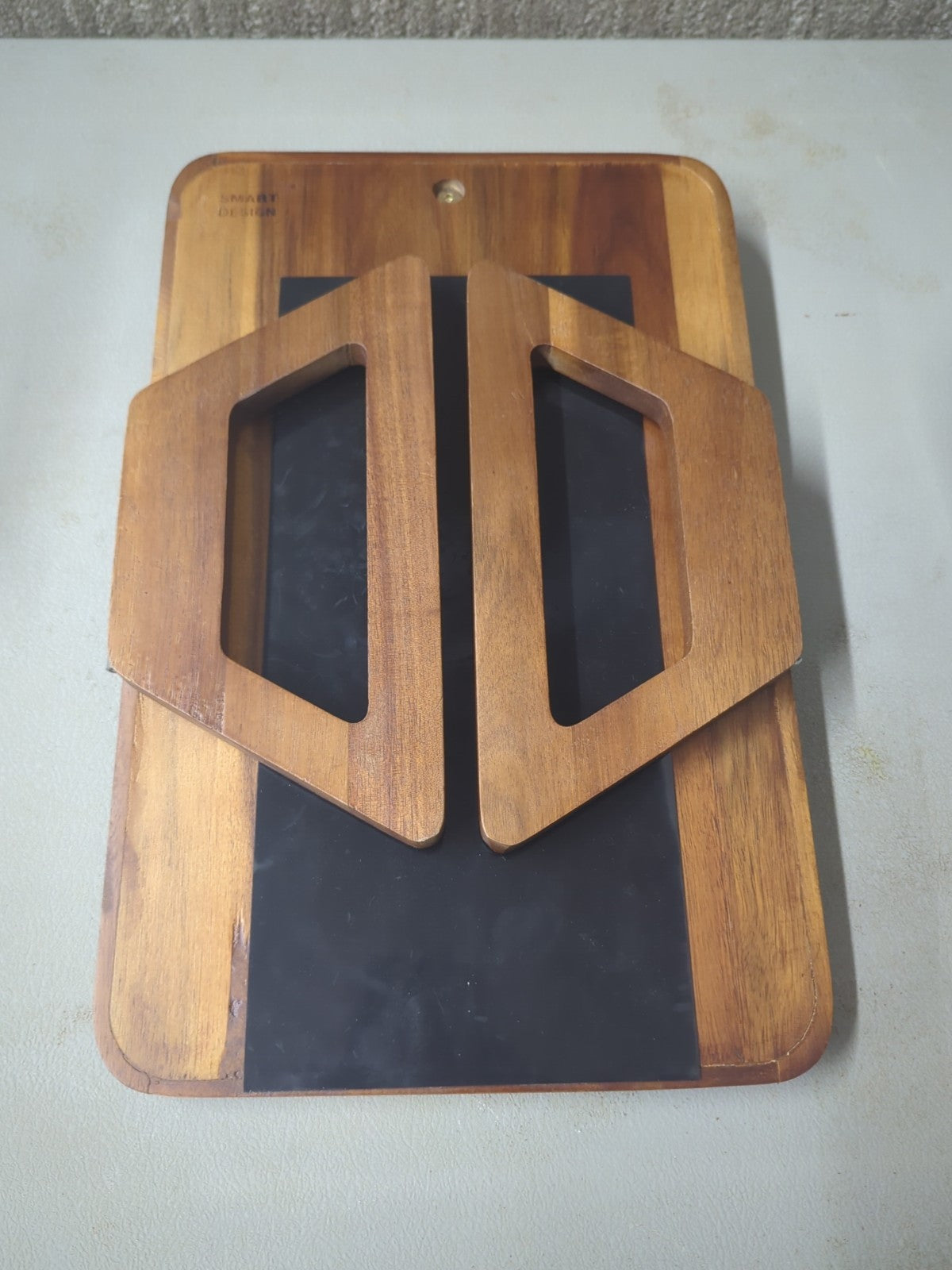 Smart Design Acacia Armrest Tray