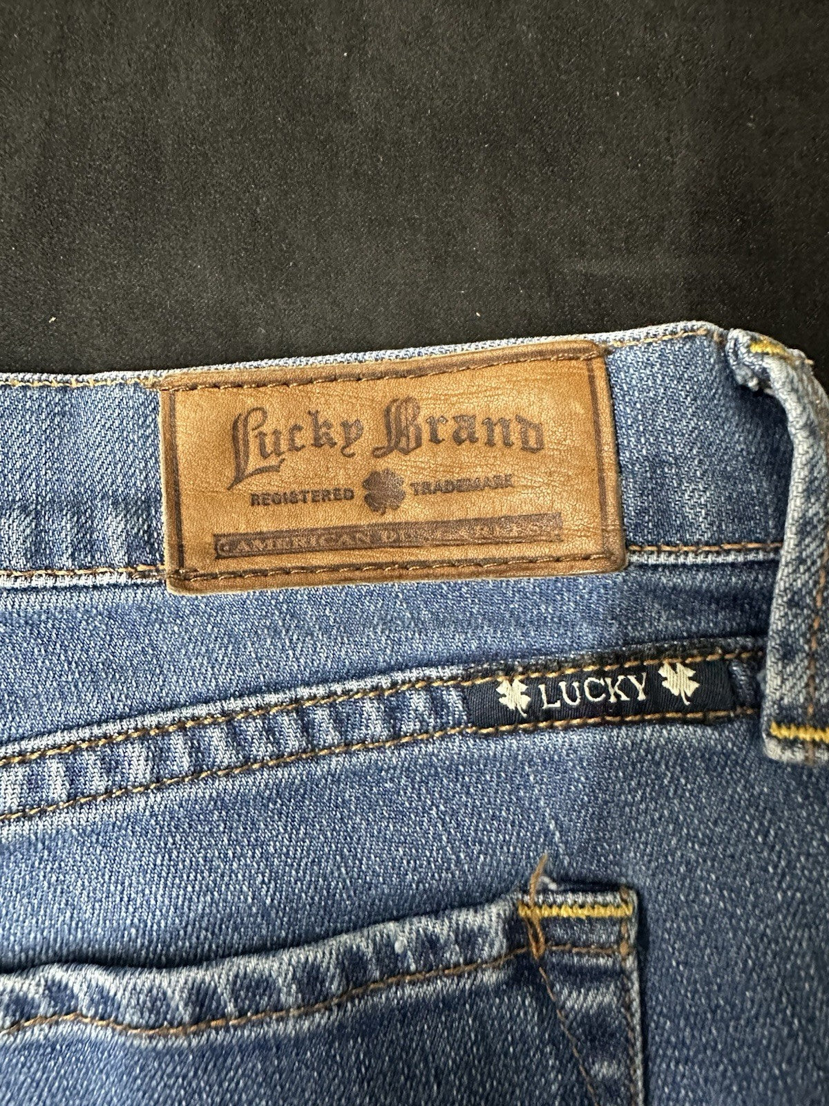 LUCKY BRAND SOFIA BOOT ANKLE JEANS SIZE 12/31 Ankle (0007)