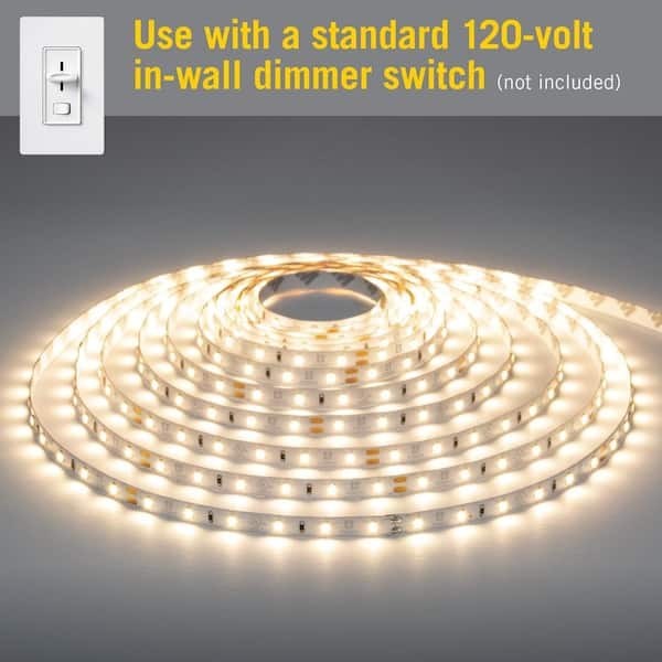 Armacost Lighting RibbonFlex (5M) Home Dimmable LED Tape Light Kit 4000K 7D