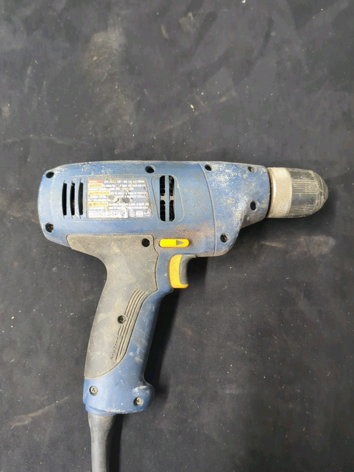 RYOBI  D41  3/8" Keyless Reversible VSR 4.5 Amp Corded Drill 3E