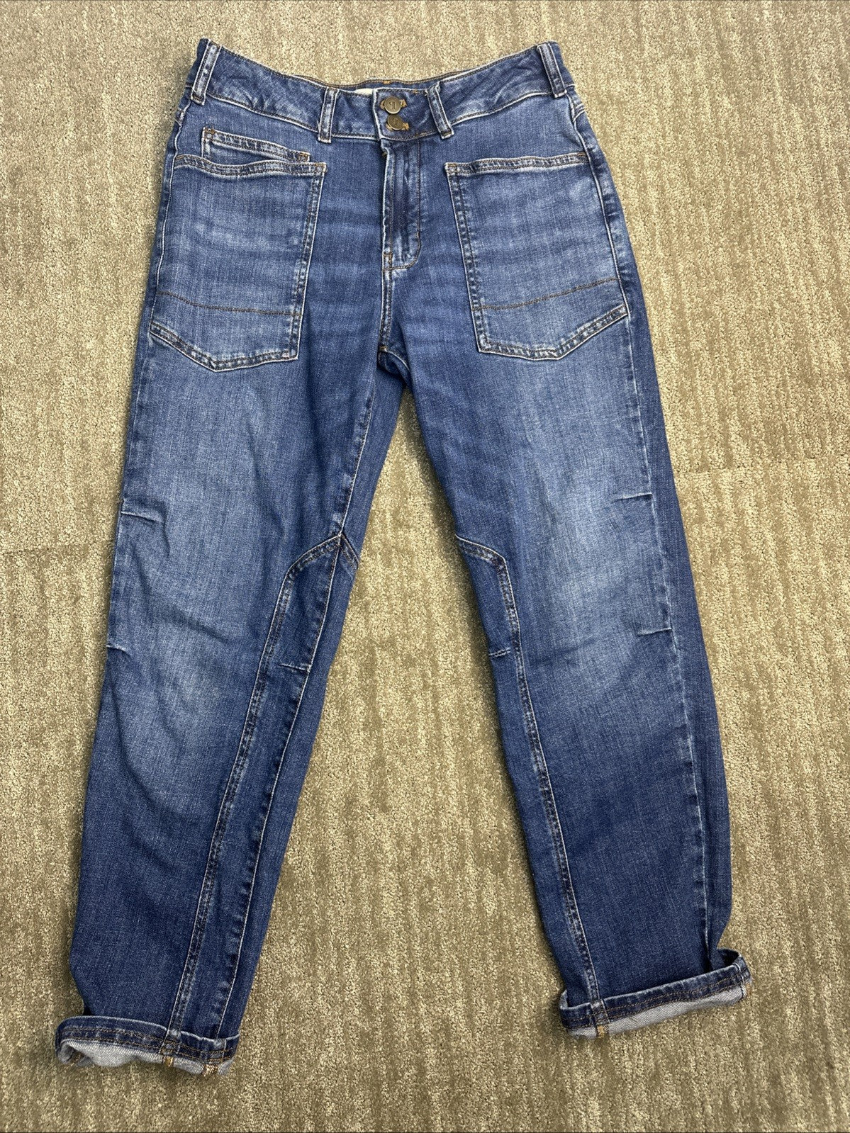 Women’s Anthropology Pilcro Size 28 Denim Baggy Jeans  (2.0)