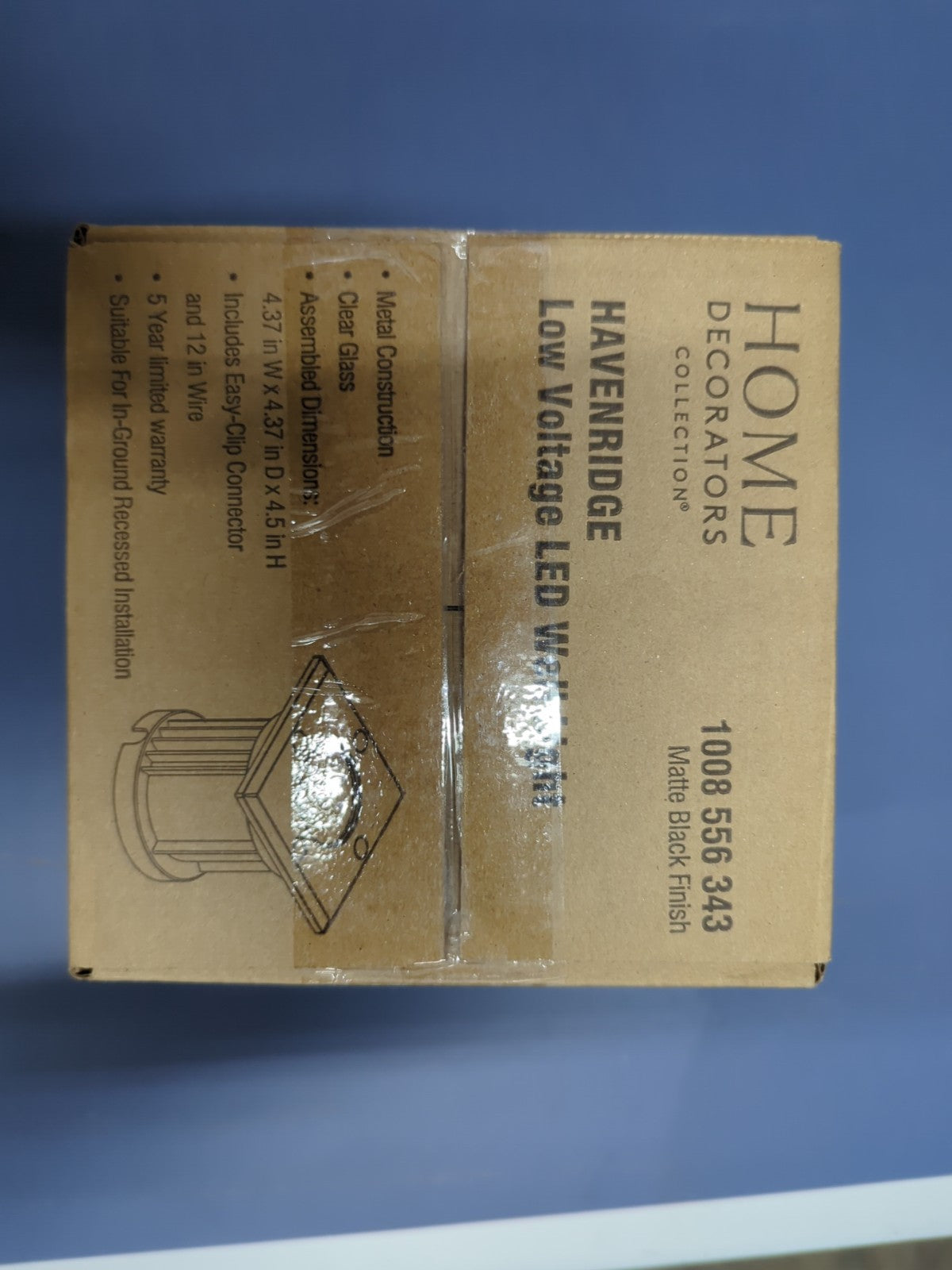 Home Decorators Collection Havenridge 200 Lumen LED In Ground Well Light 5D