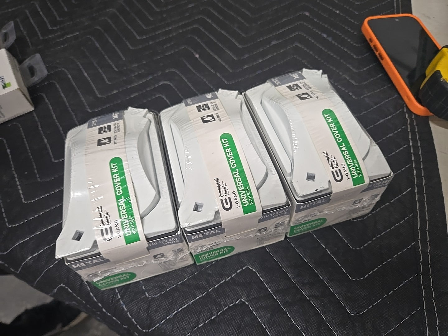 Pack of Three Sigma Engineered Solutions 16449WH TRWR GFCI 4C 