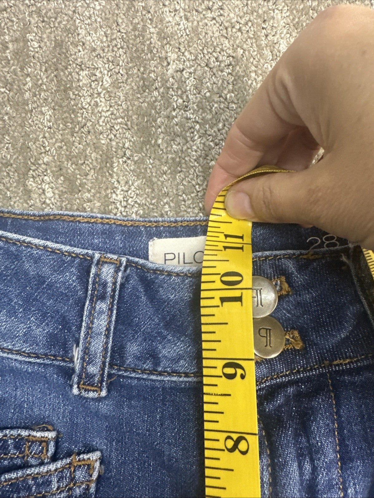 Women’s Anthropology Pilcro Size 28 Denim Baggy Jeans  (2.0)