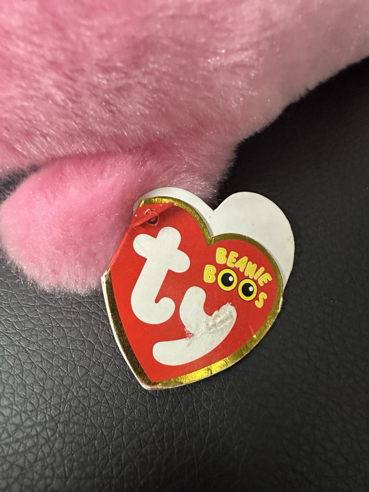 TY Beanie Boos 6" PIERRE Pink Seal Plush Stuffed Animal Toy MWMTs Ty Heart Tags