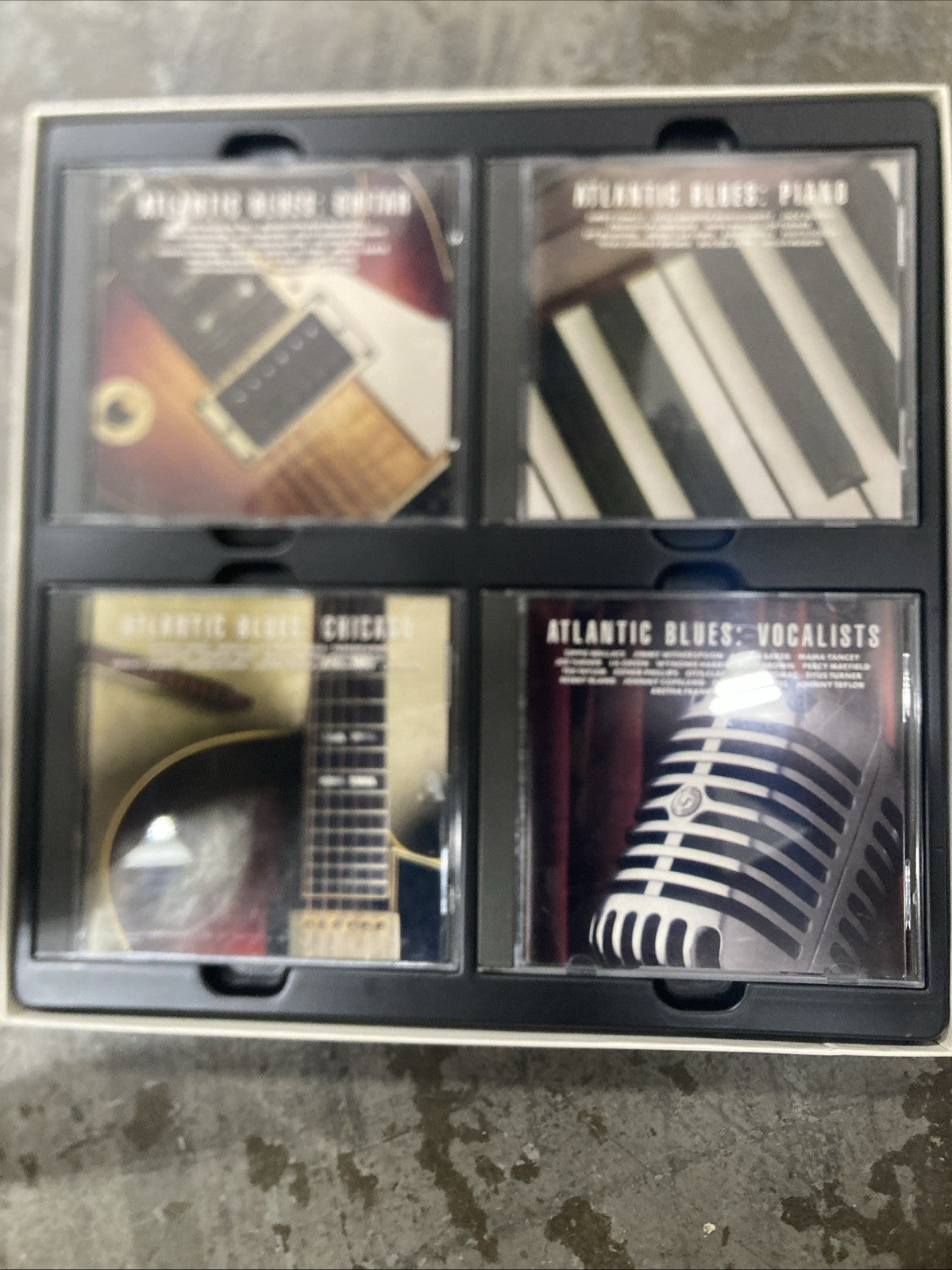 Atlantic Blues [Box] [Box] by Various Artists (CD, Oct-1991, 4 Discs, 15B