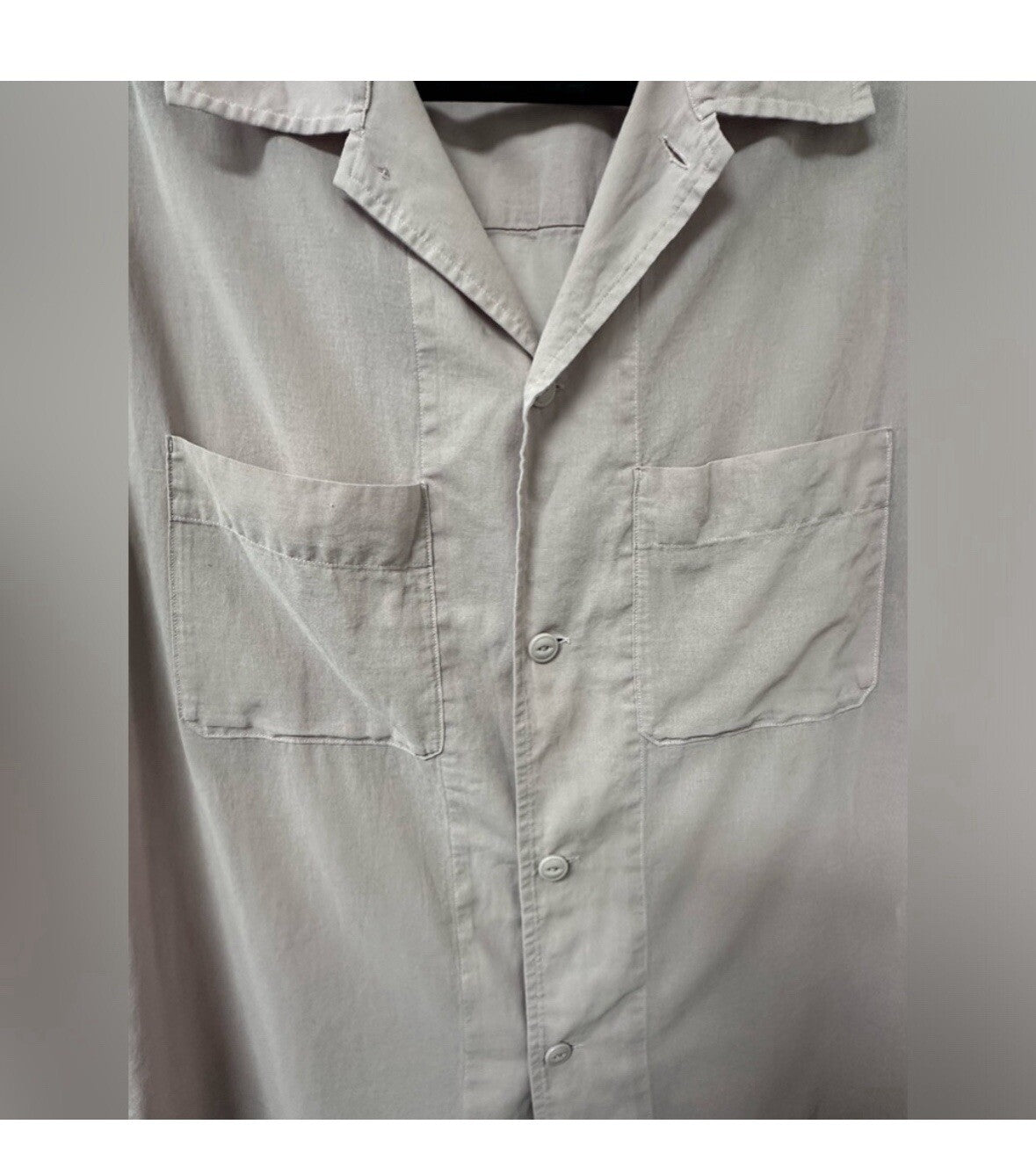 Uniqlo Woman’s XL 100% Cotton Blush Button Up 9.1