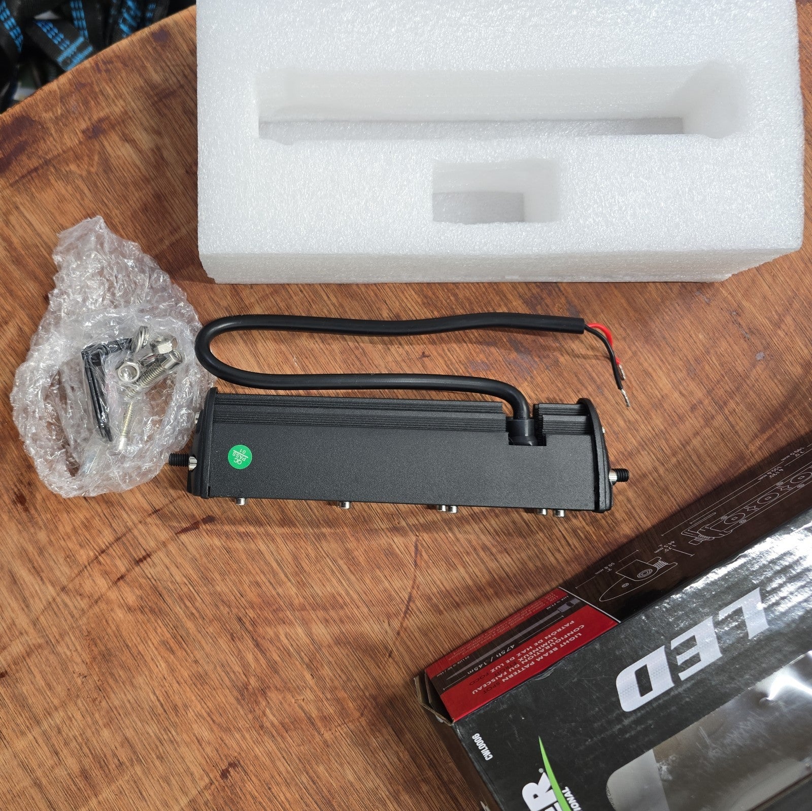 Blazer International CWL1116 6 in LED Spot Light Bar Open box 6C