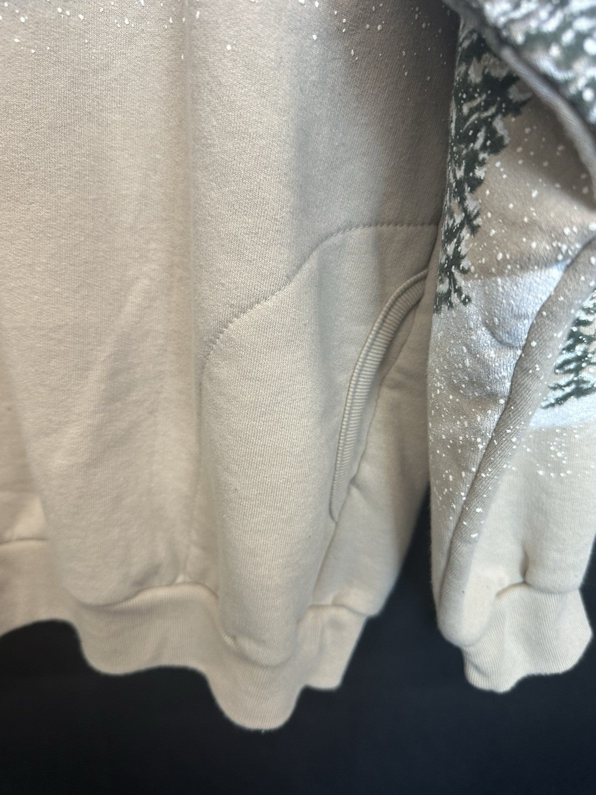 Vintage 90's Bald Eagle Nature Animal Art Henley Sweatshirt XL Made in USA (2)