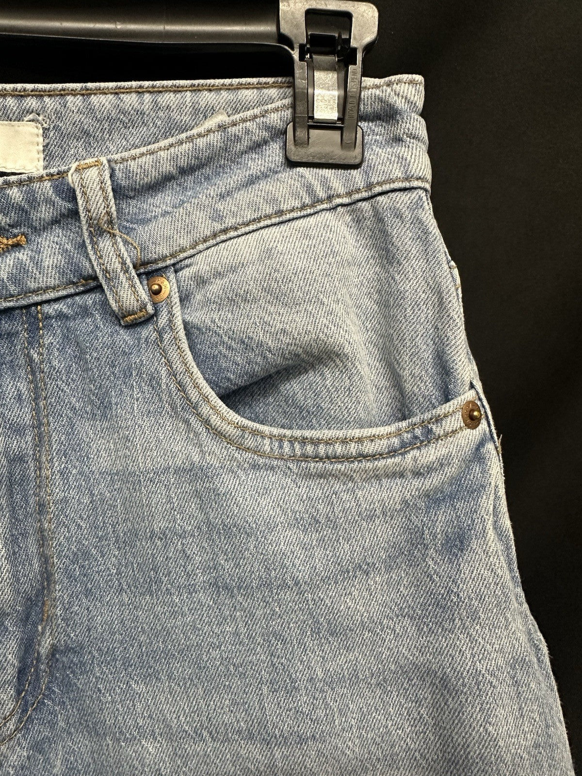 Women’s H&M High Rise Wide Leg Jeans US 2   (0009)
