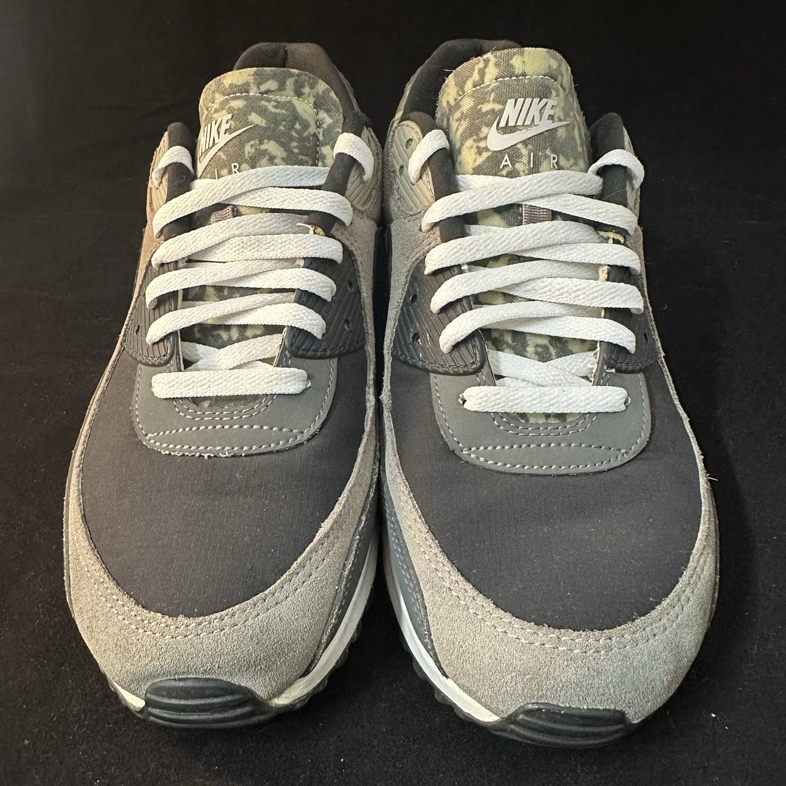 Nike Air Max 90 SE Enigma Stone - Iron Grey/White (CT1688-001) Mens Size 12
