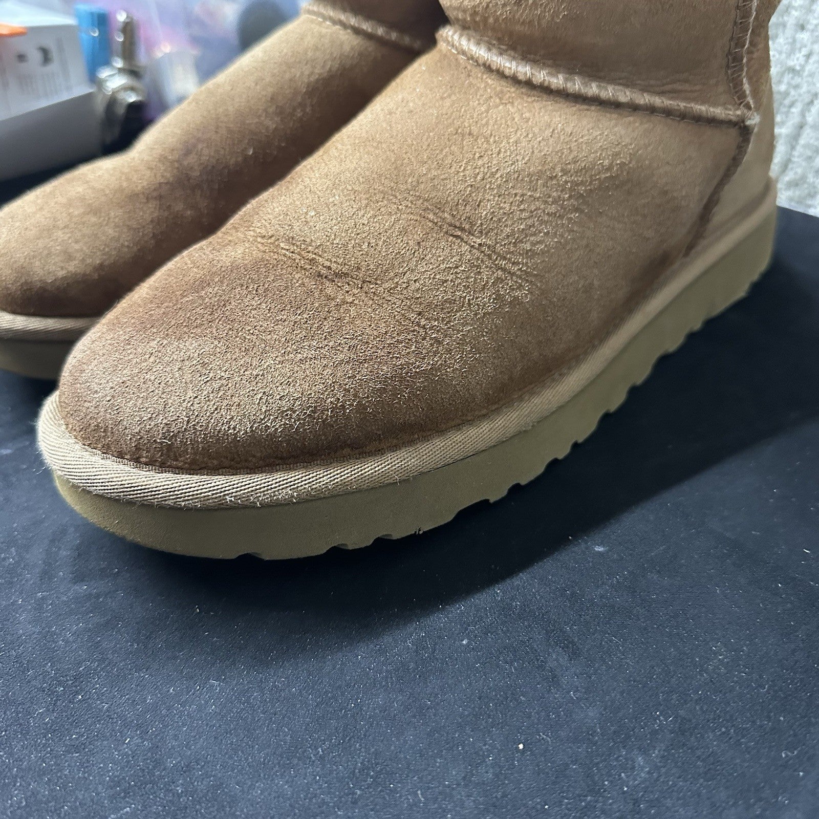 UGG 1016223 Classic Short II Brown Tan Boot for Women 4A