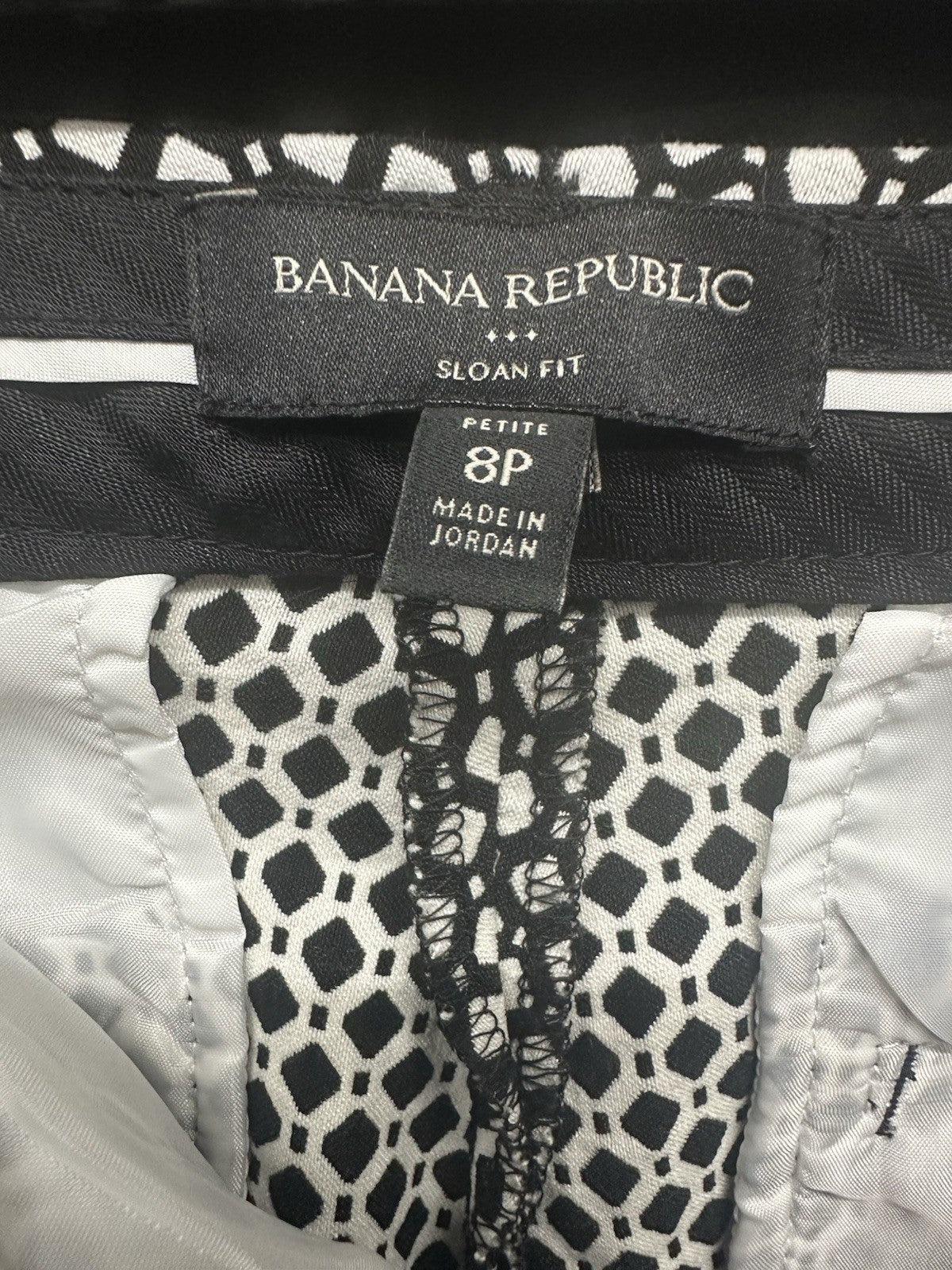 Banana Republic Sloan Green Cropped Pants Size 8 Petite (0005)