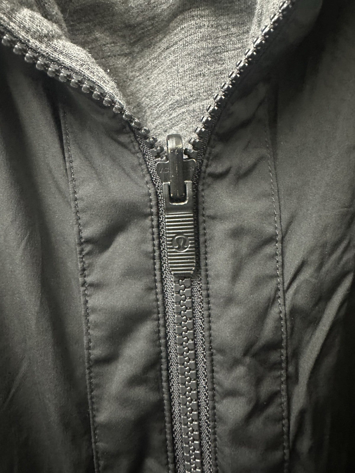 Lululemon Forever Warm Jacket Heathered Core Dark Grey Size 4 See Pics* Reverse