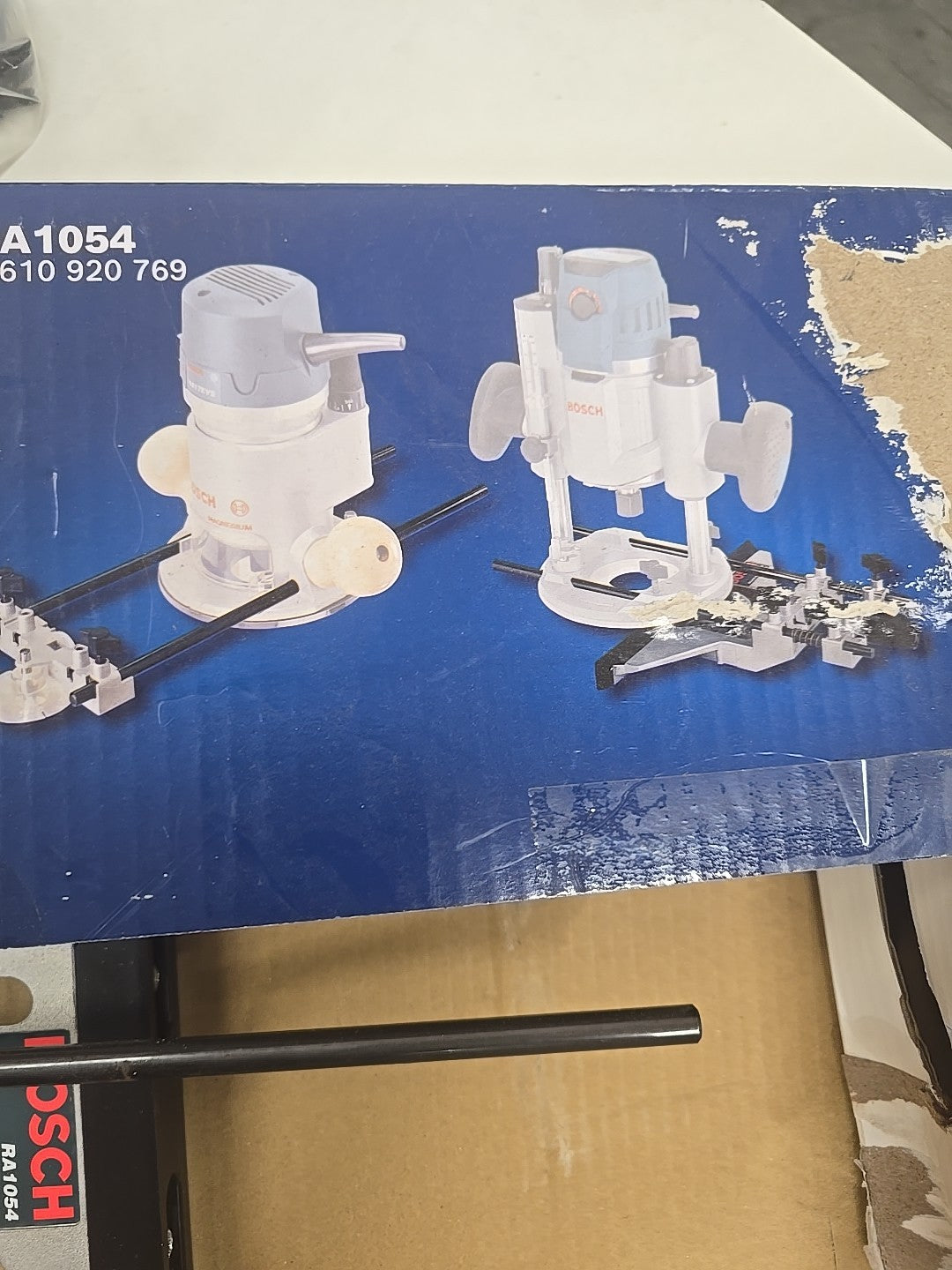 Bosch Deluxe Router Edge Guide Accessory RA1054 8D