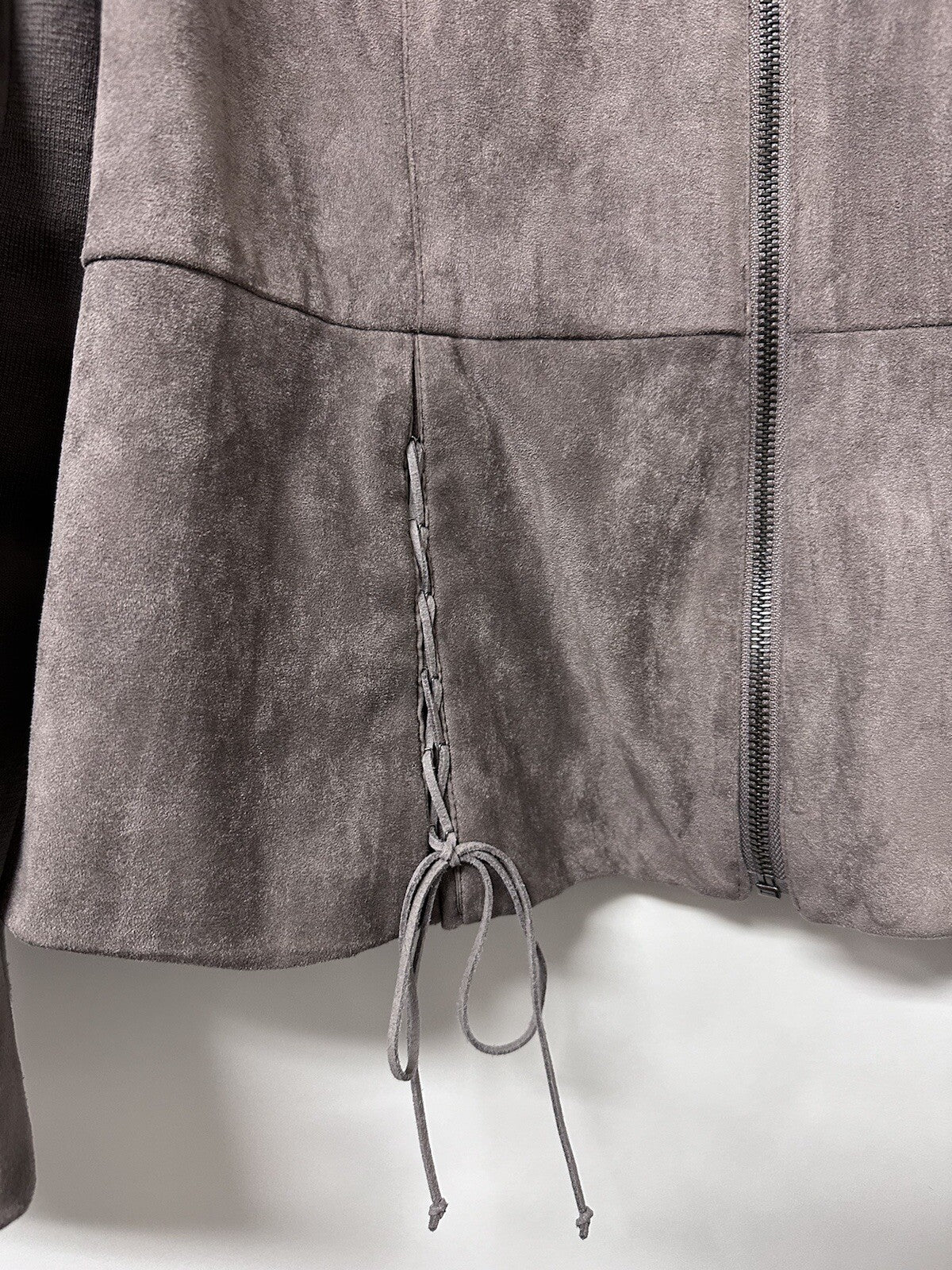 Kut From The Kloth Faux Suede Woman’s Zip Jacket        9.3