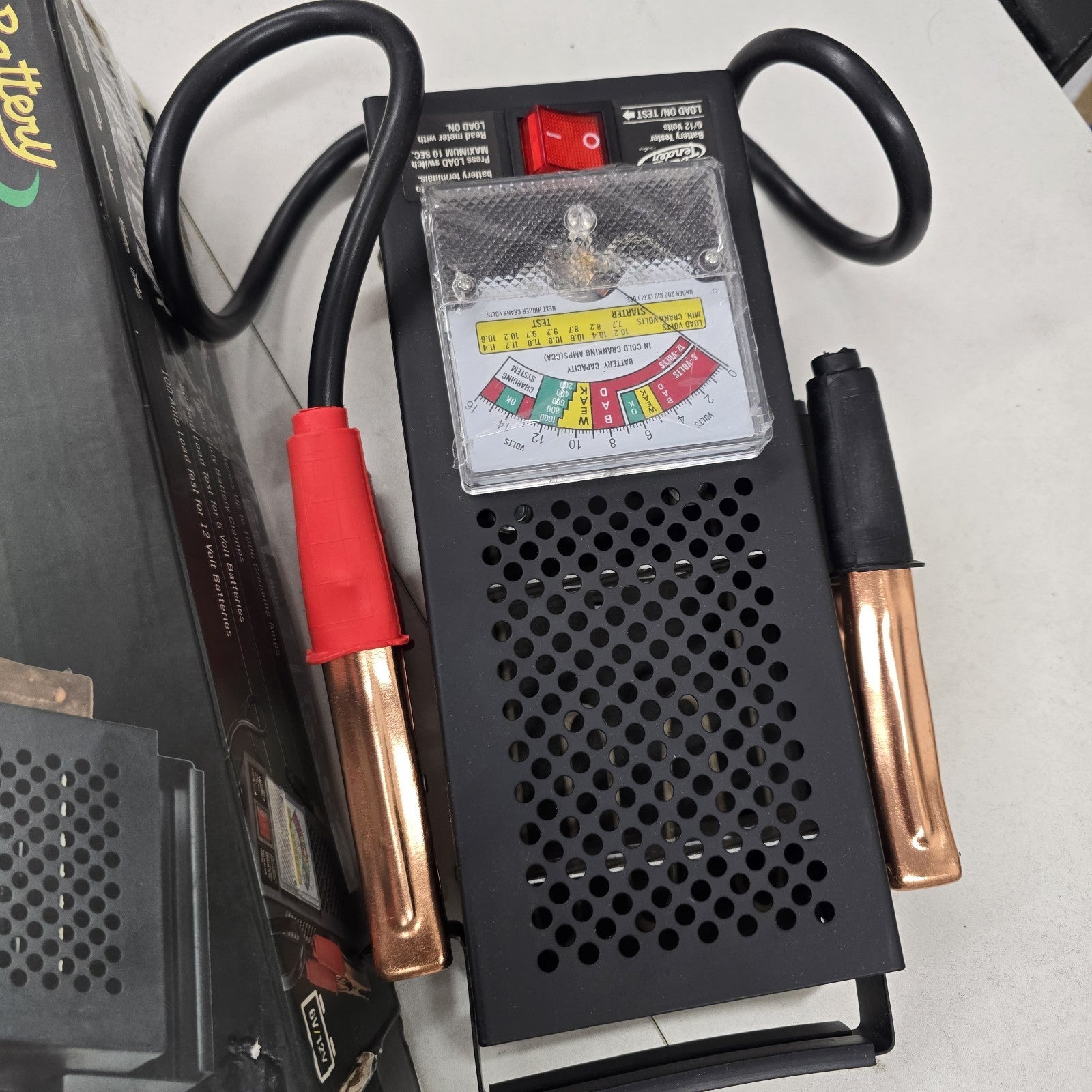 Battery Tender Battery Load Tester for Automotive 12 Volt and 6 Volt Batteries9C