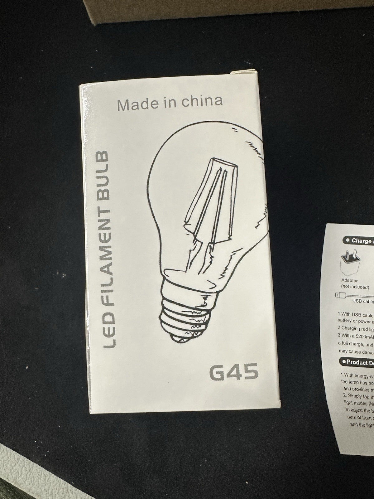 Portable Cordless Table Lamp, Rechargeable 5200mAh Battery Operated Lamp (13c)