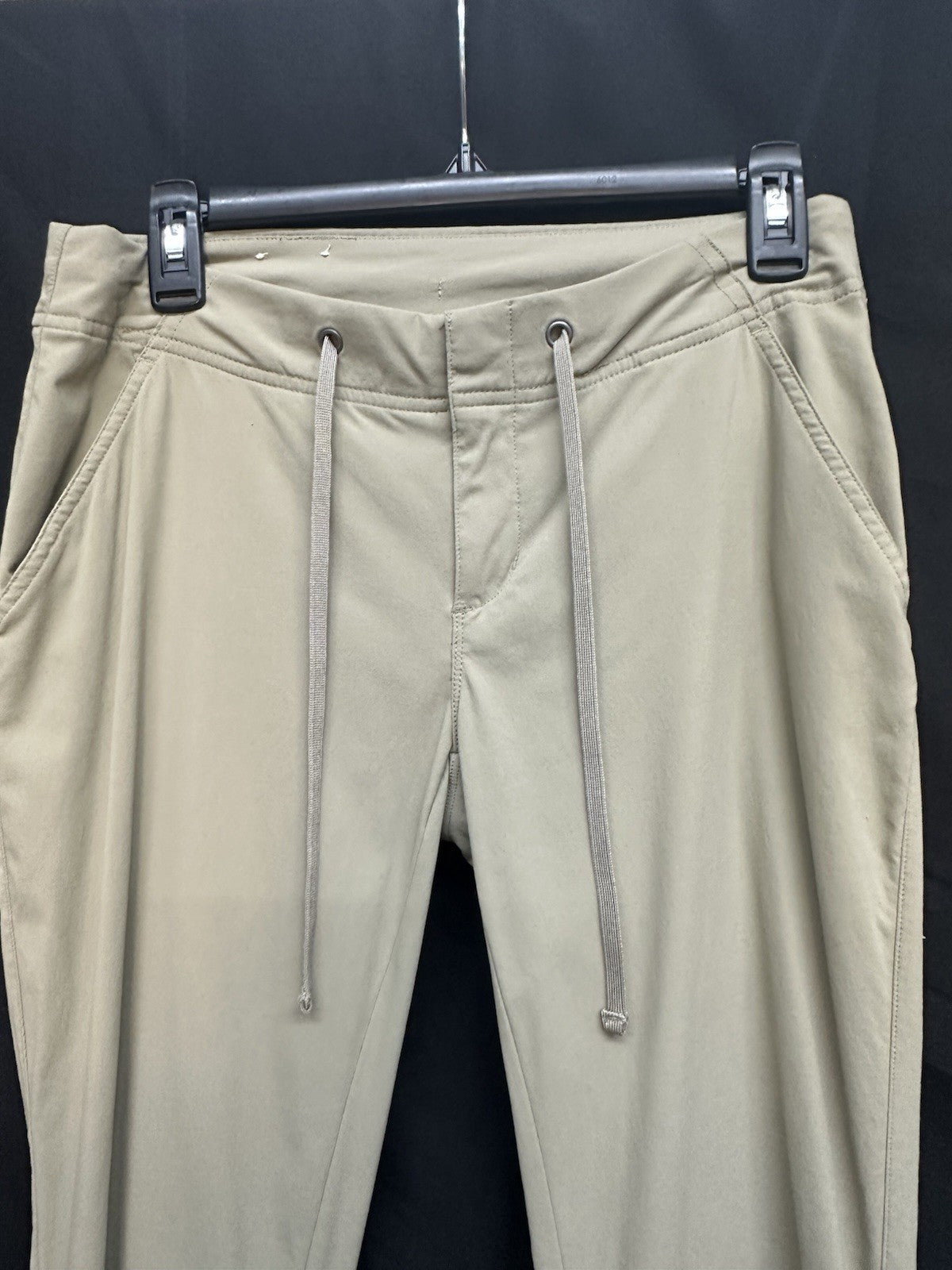 Women’s Columbia US 6 Tan Flare Drawstring Tan Pant (0004)