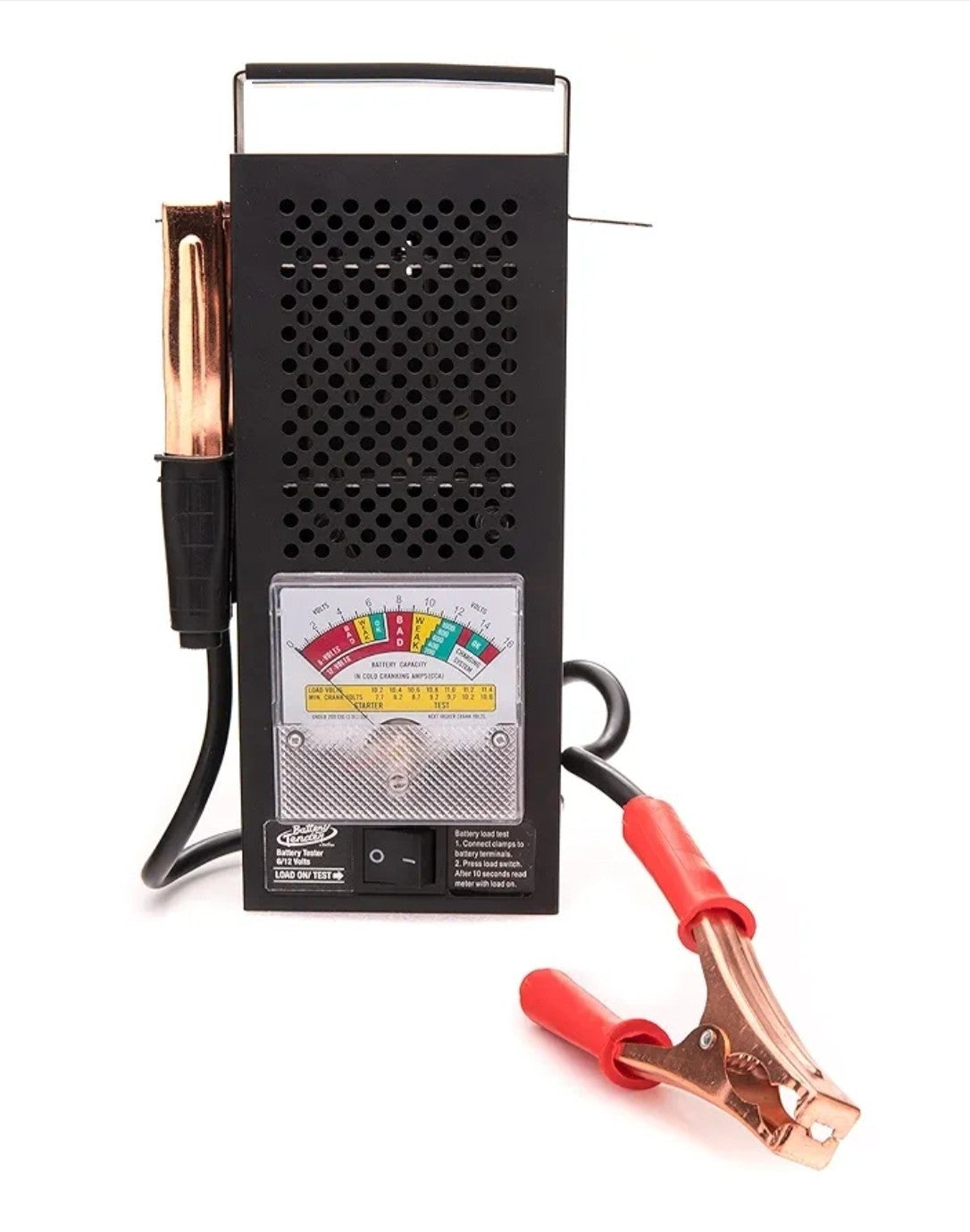 Battery Tender Battery Load Tester for Automotive 12 Volt and 6 Volt Batteries9C