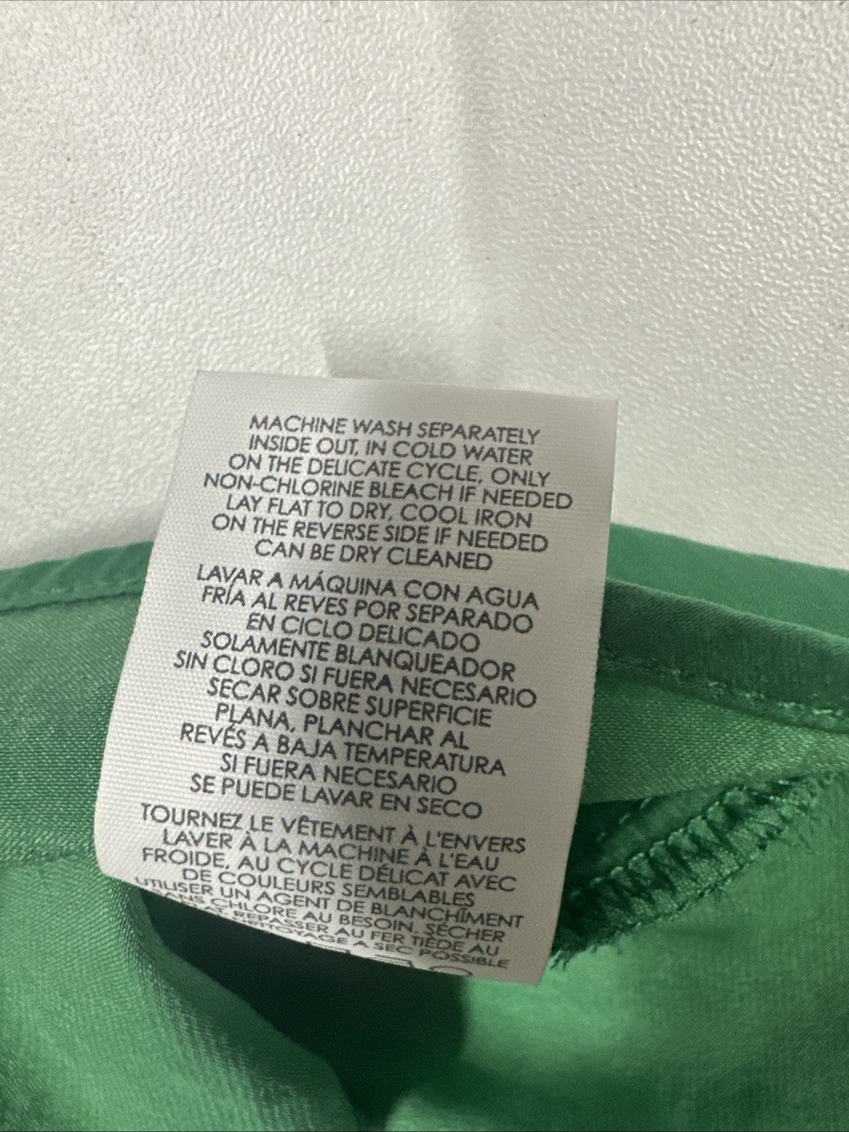 CAbi Park Racerback 6111 Green Ruffle Back Womens Size S Camisole Colorful