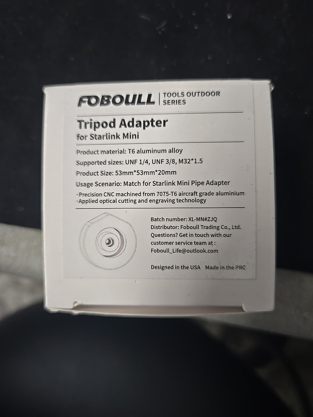 Foboull Tripod Adapter For Starlink Mini 2B