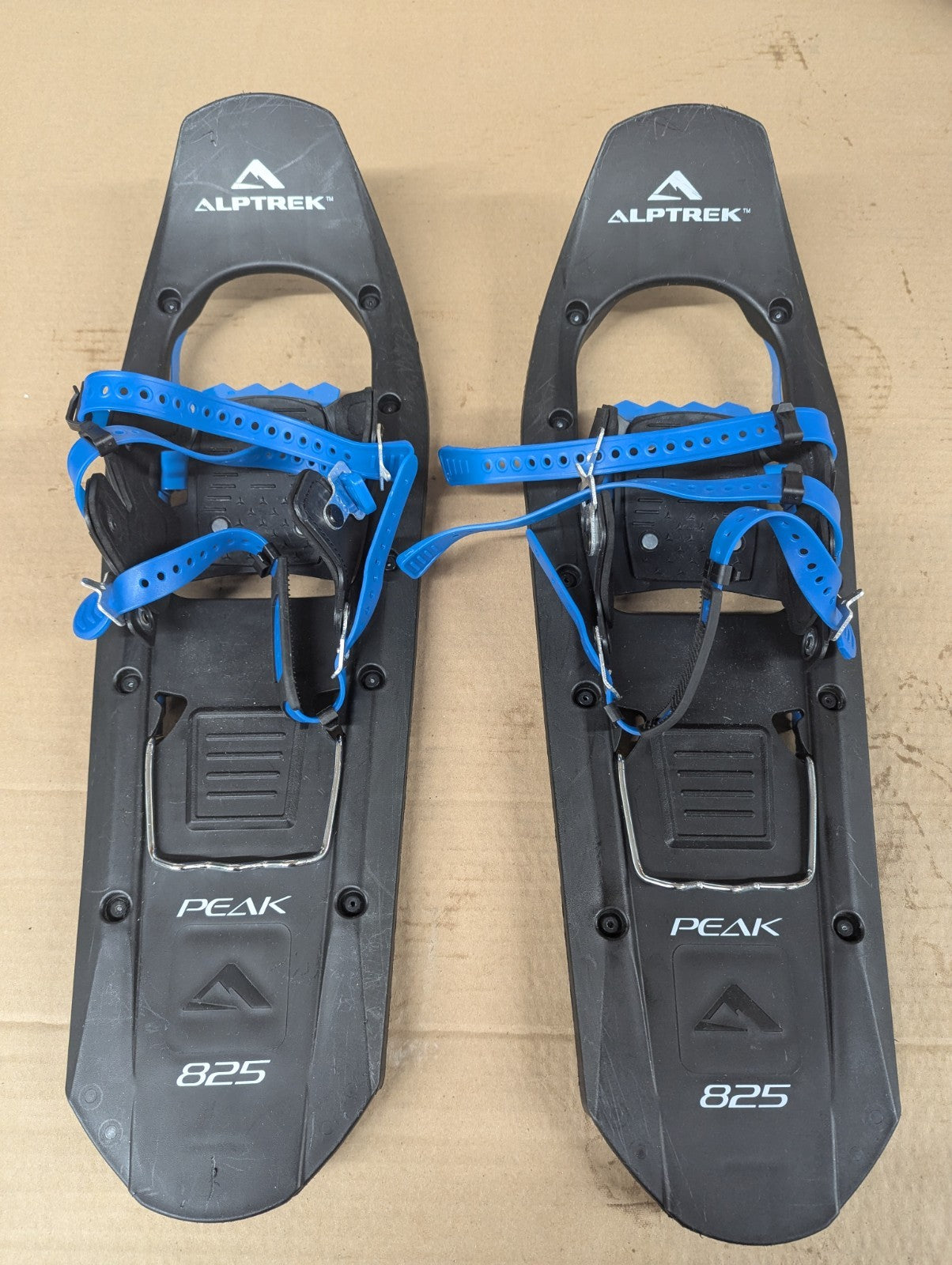 ALPTREK Snowshoes with Under-deck ridges, Integrated heel lift, No Poles