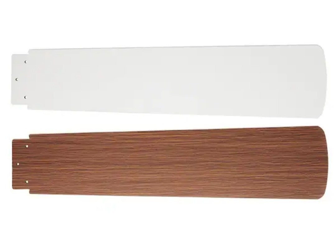 Hampton Bay Tonham 52” White Changing Integrated LED Indoor Ceiling Fan White 