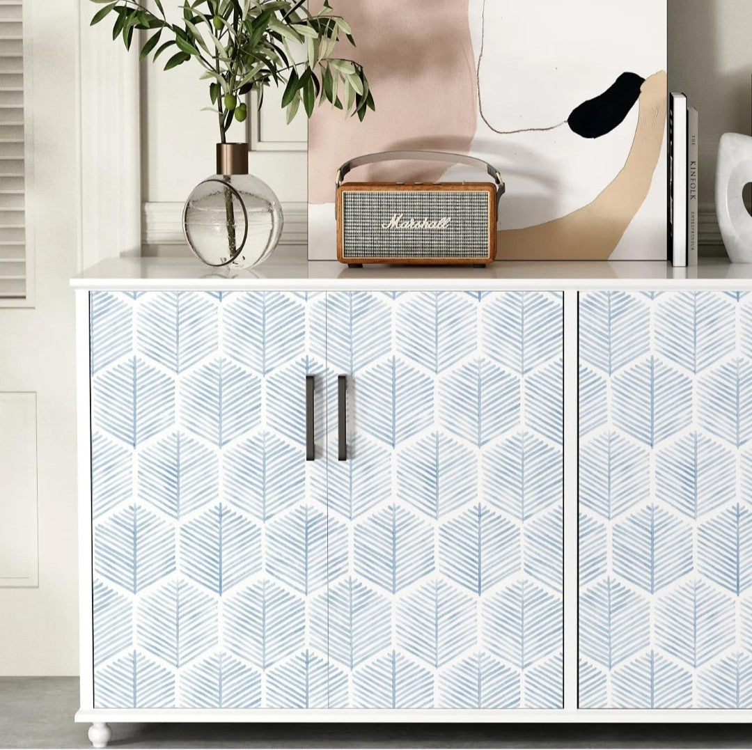 MelunMer Modern Peel and Stick Wallpaper Boho Contact Paper 393 in 17.3 in 19A