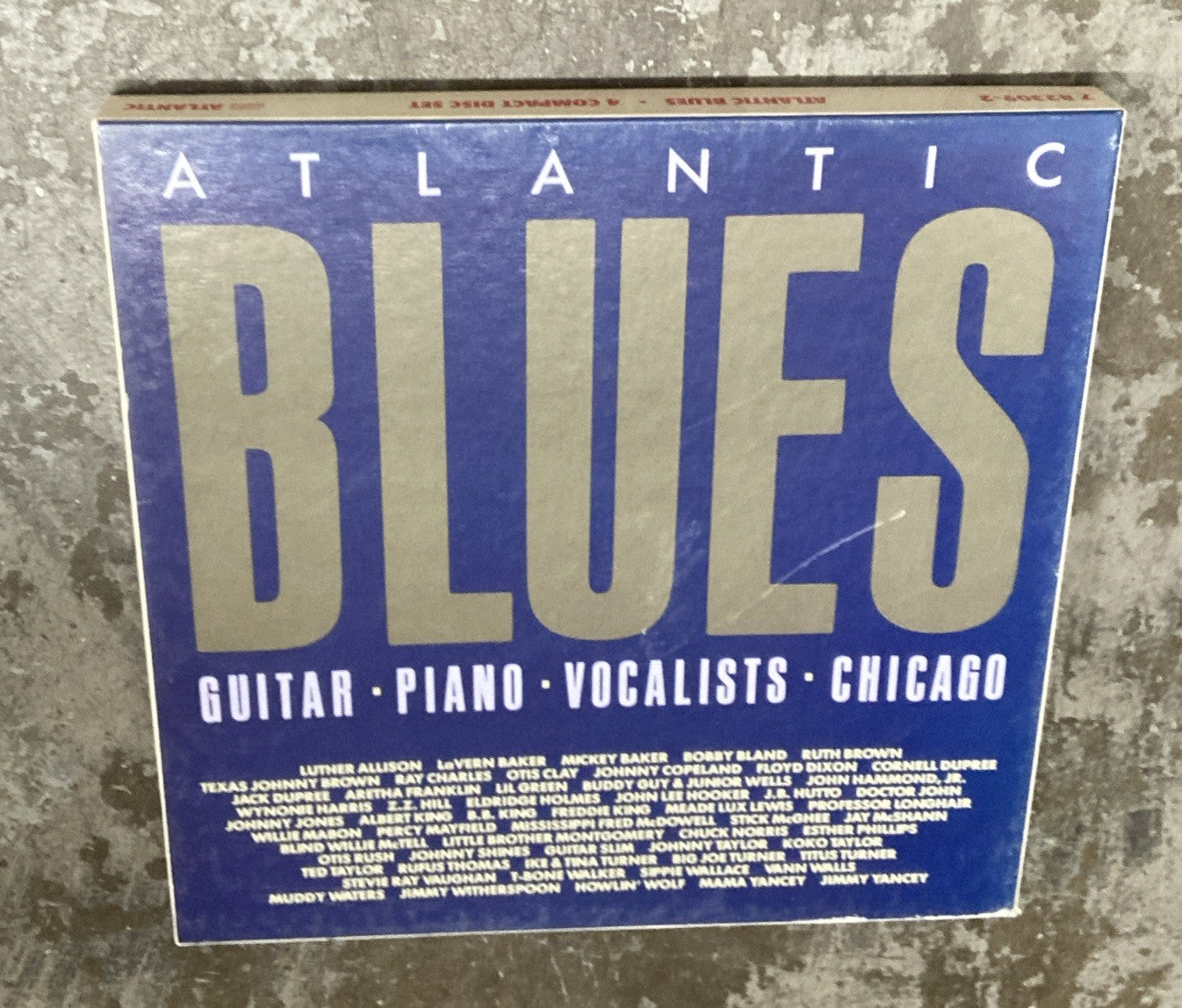 Atlantic Blues [Box] [Box] by Various Artists (CD, Oct-1991, 4 Discs, 15B
