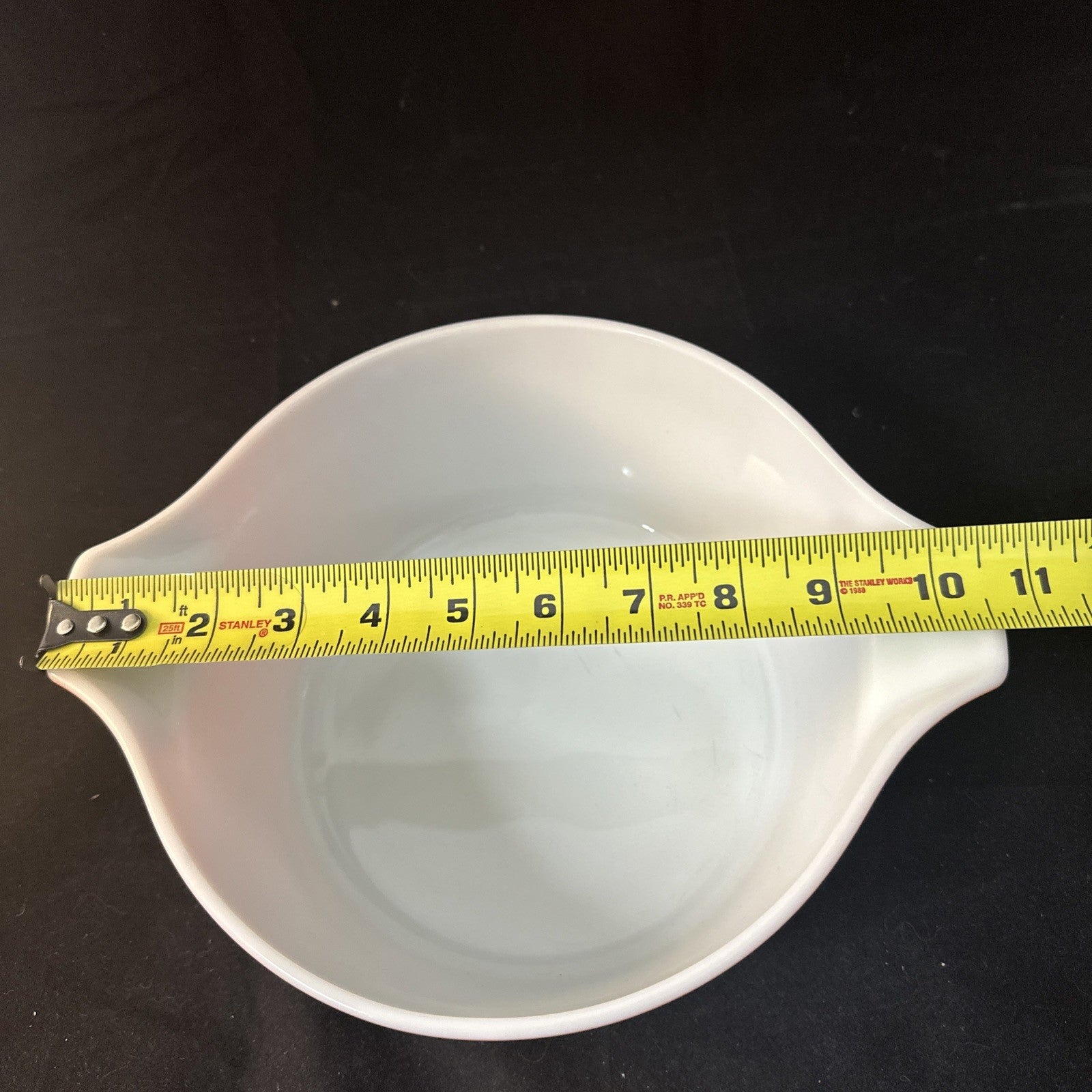 Vintage Pyrex # 474-B Autumn Harvest Wheat Stalk 1.5 Qt. Casserole No Lid (13c)