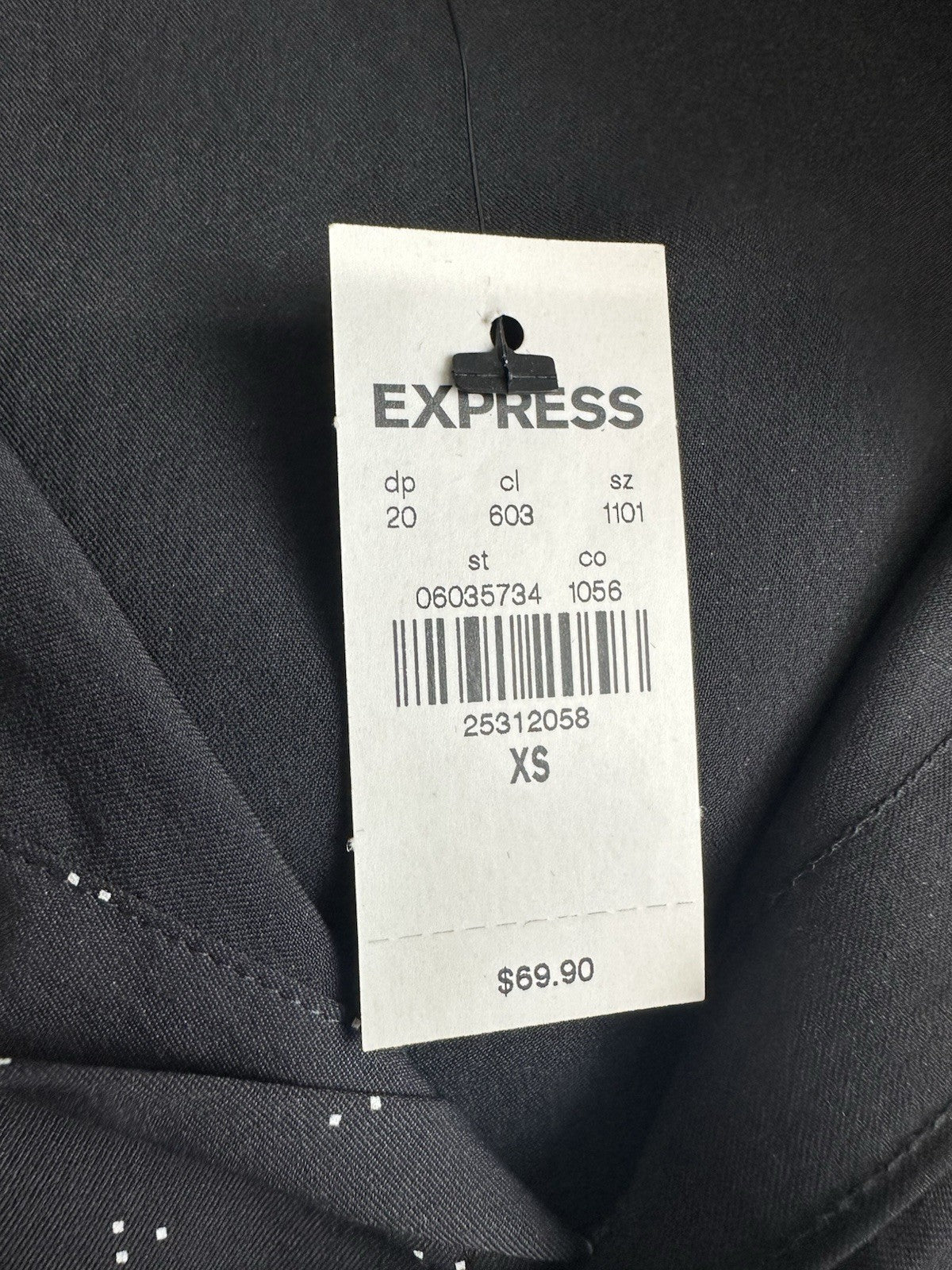 Men’s Express Extra Slim Performance XS 13-13.5 NWT Button Up  Long Sleeve (5.8)