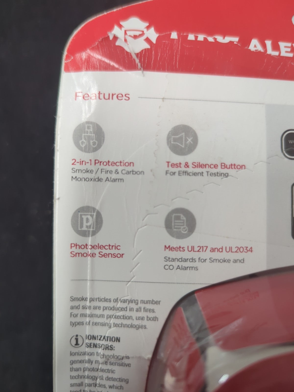 First Alert 2 IN 1 Smoke & Carbon Monoxide Alarm Z Wave Plus Works With Ring 3B