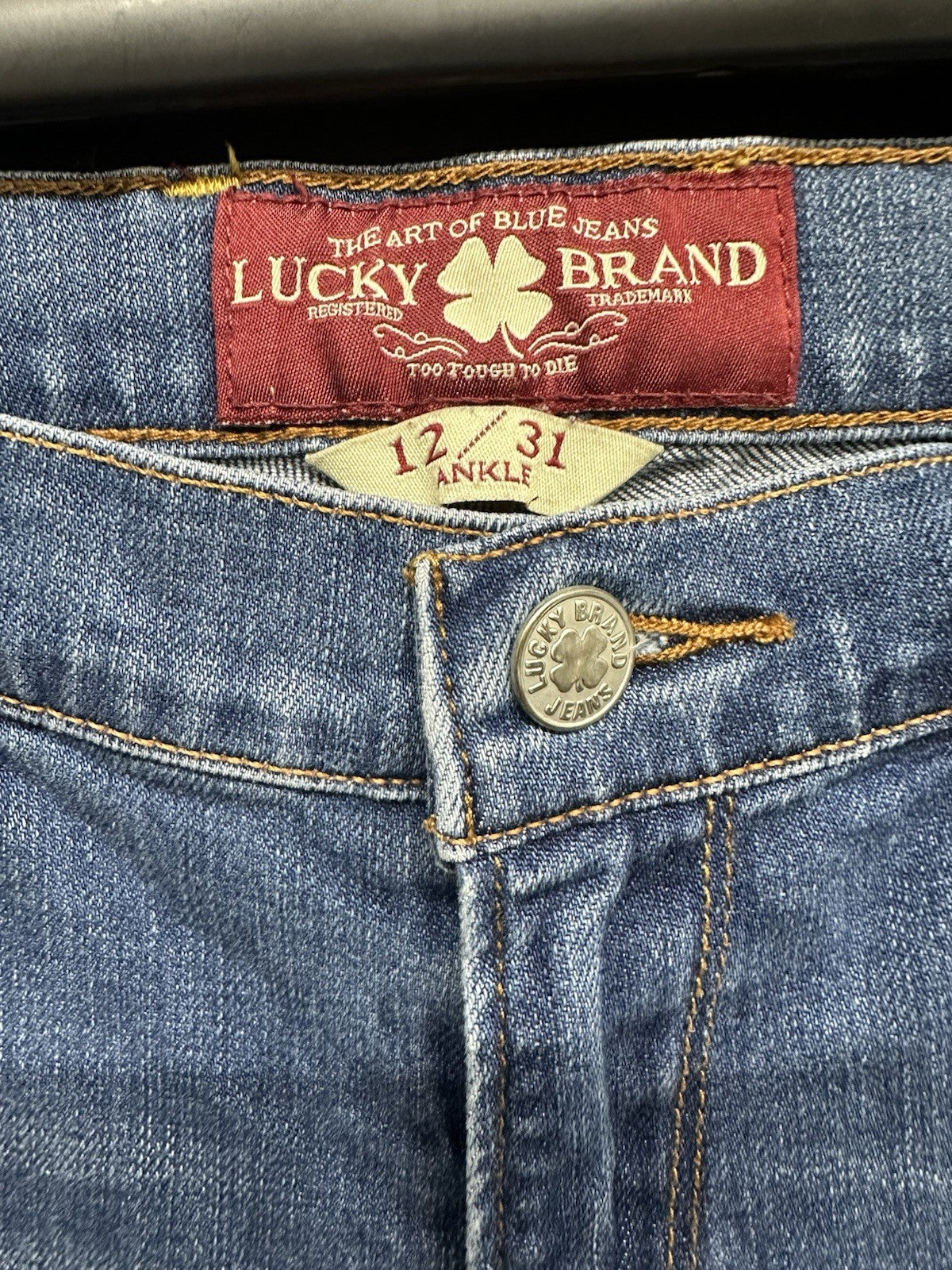 LUCKY BRAND SOFIA BOOT ANKLE JEANS SIZE 12/31 Ankle (0007)