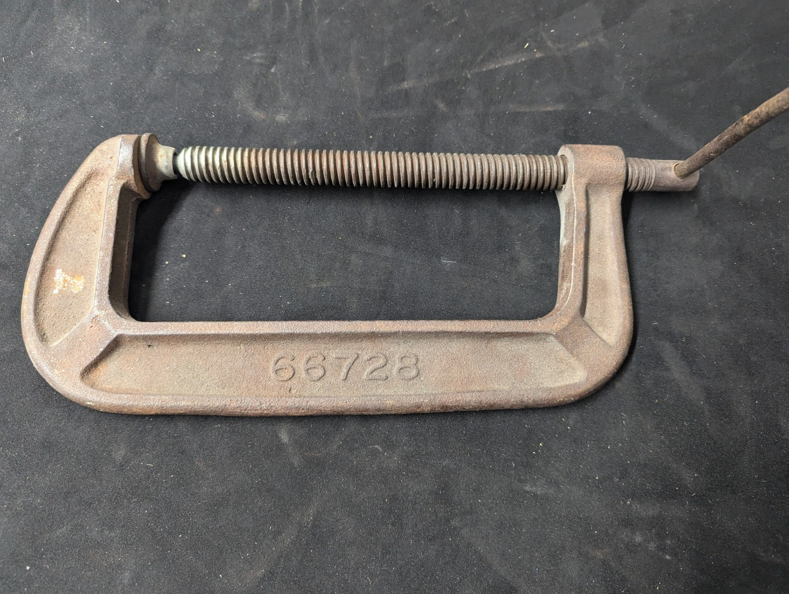 Vintage Craftsman C-clamp #66728 8" 200mm 3E