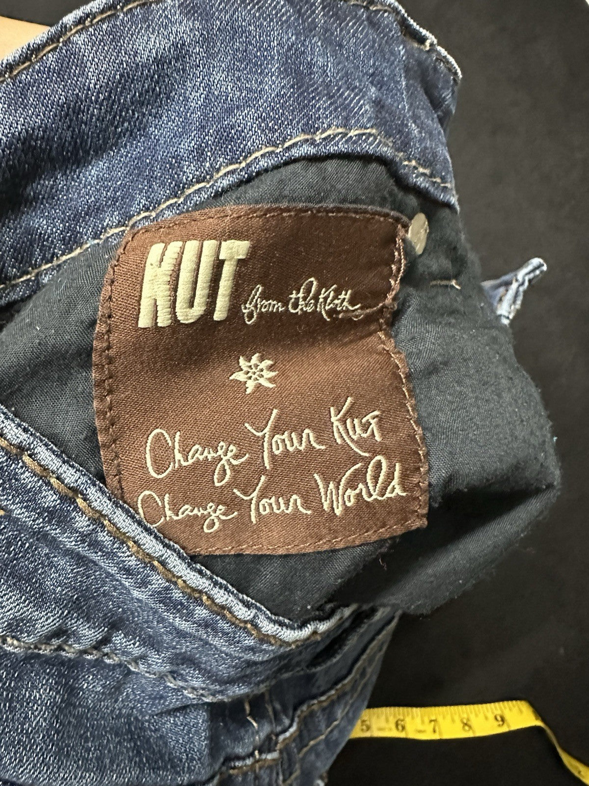 Kut From The Cloth Kate So Low Bootcut Jeans Size 6 Style KP703MC7 (0006)