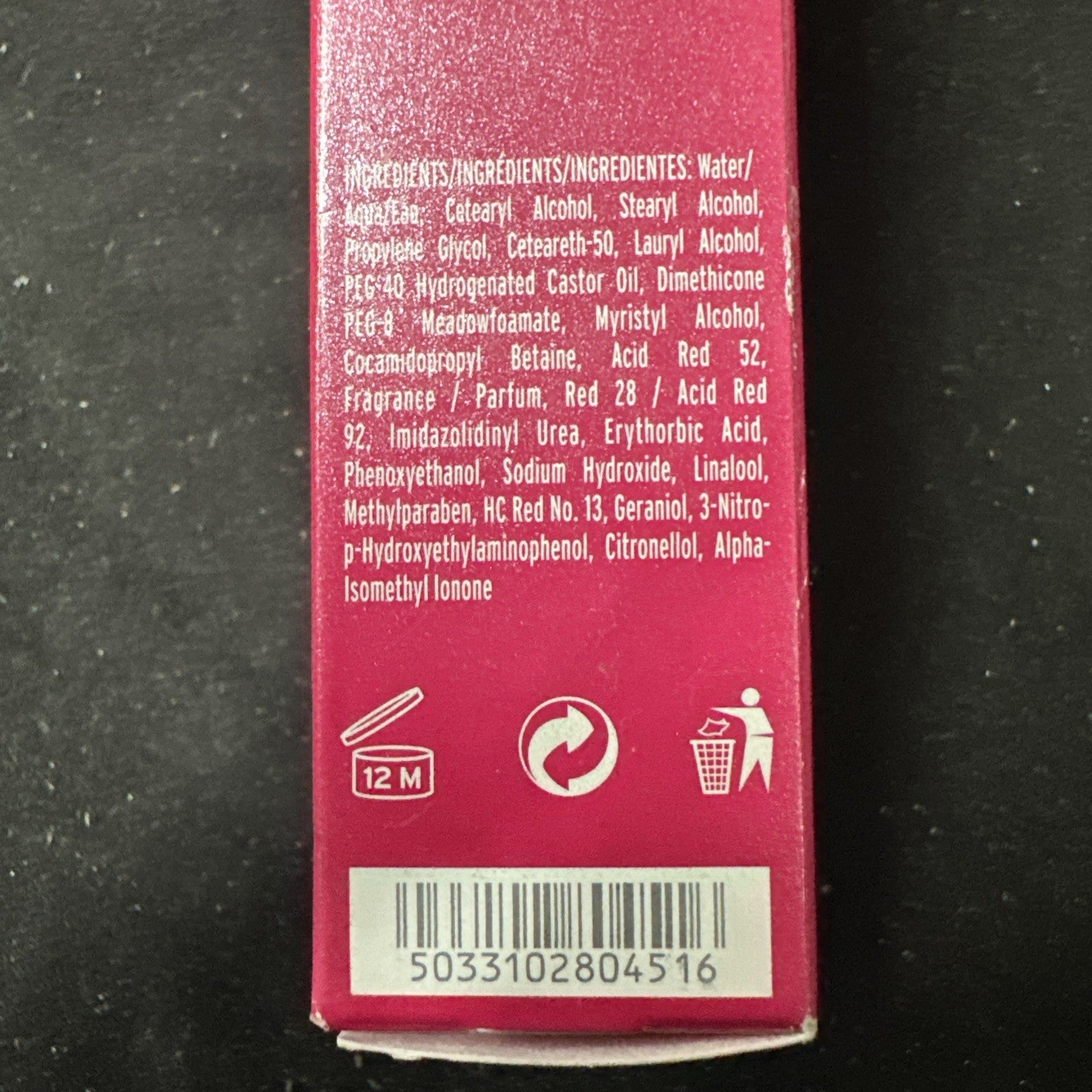 Ion Color Brilliance Brights Semi Permanent Creme Hair Color Magenta 2.05 Oz 6C