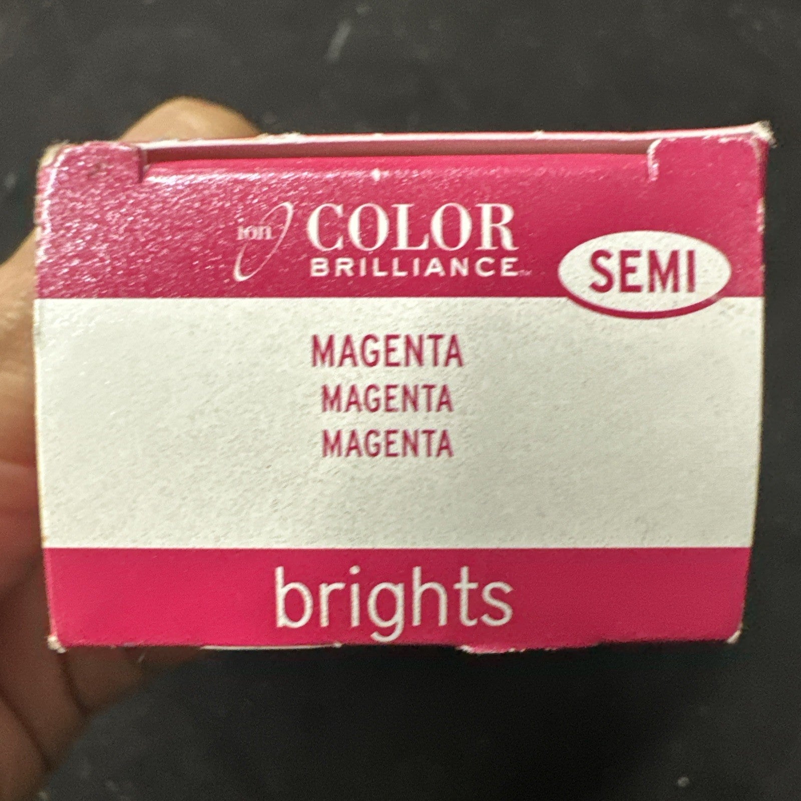 Ion Color Brilliance Brights Semi Permanent Creme Hair Color Magenta 2.05 Oz 6C