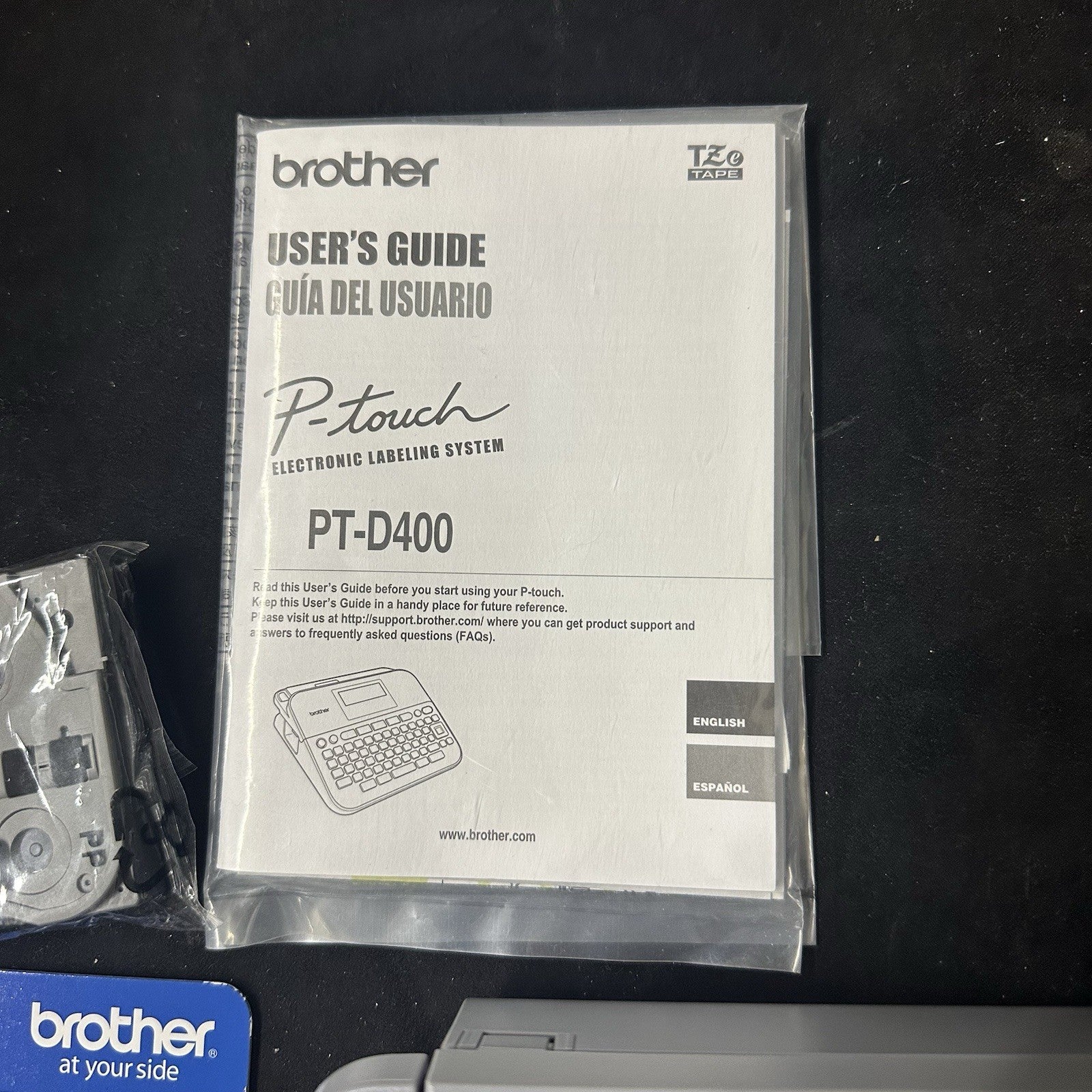 Brother Electronic Label Maker P-Touch PT-D400 Versatile Compact & Cassette Tape