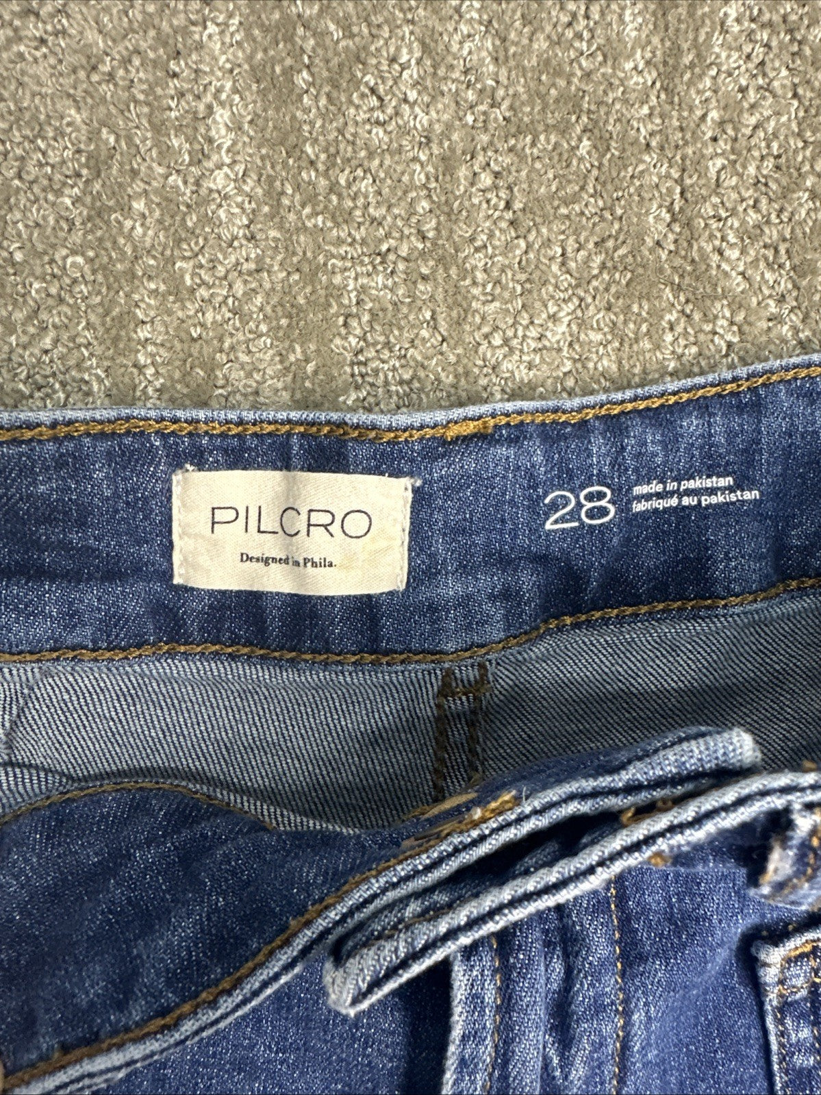 Women’s Anthropology Pilcro Size 28 Denim Baggy Jeans  (2.0)